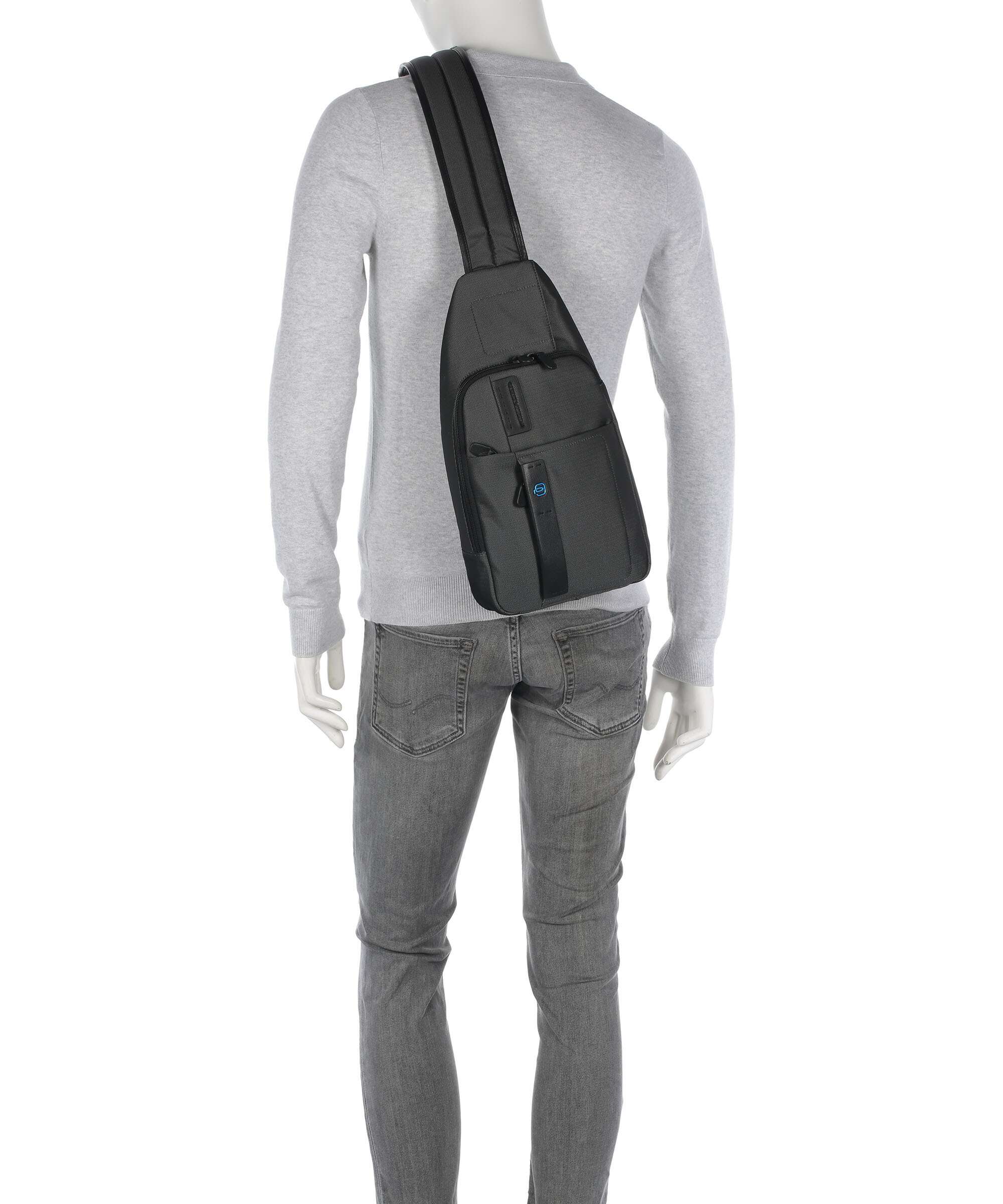 Piquadro P16 Sling bag grigio - Image 3