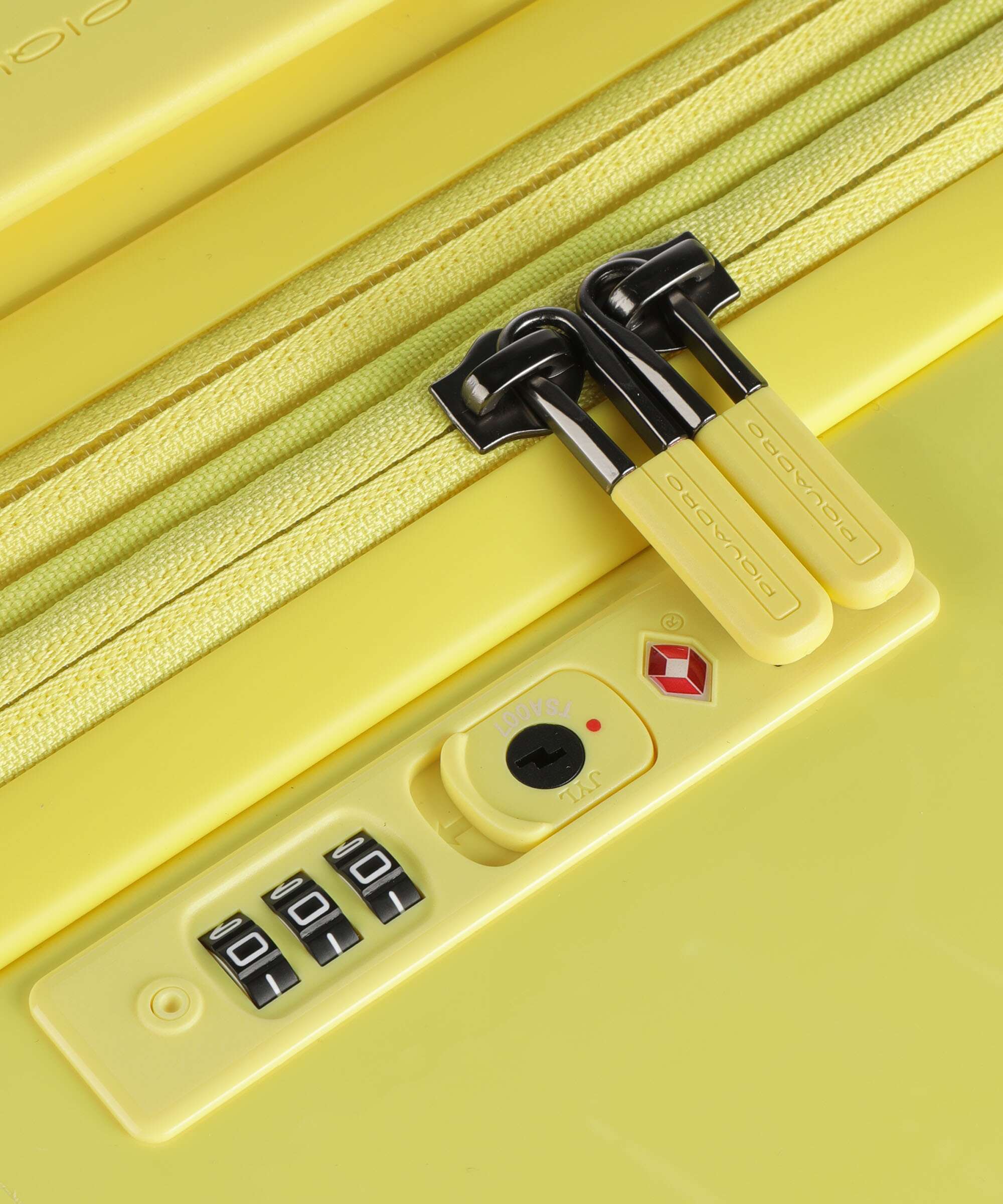 Piquadro PQ Light L Spinner (4 wheels) giallo - Image 3