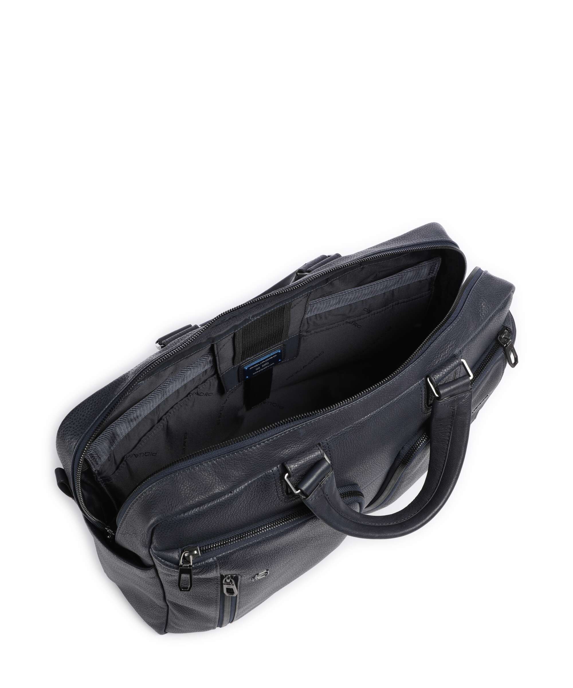Piquadro S134 Briefcase blue - Image 6