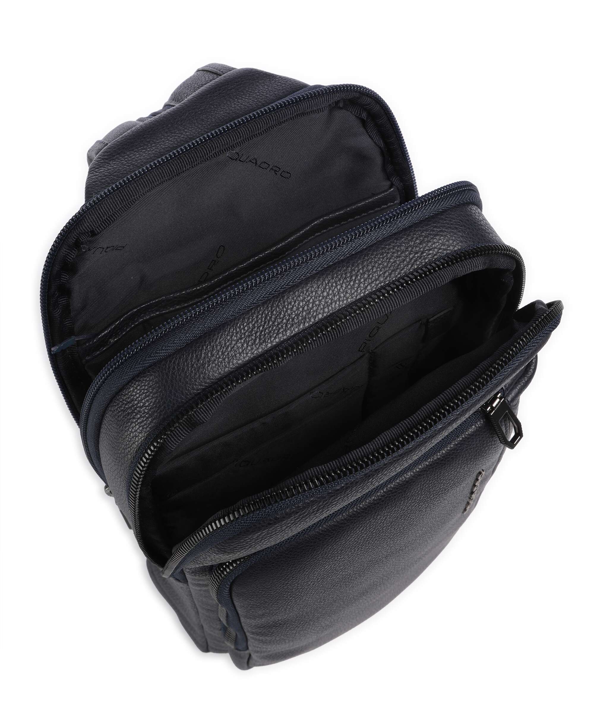 Piquadro S134 Sling bag blue - Image 6