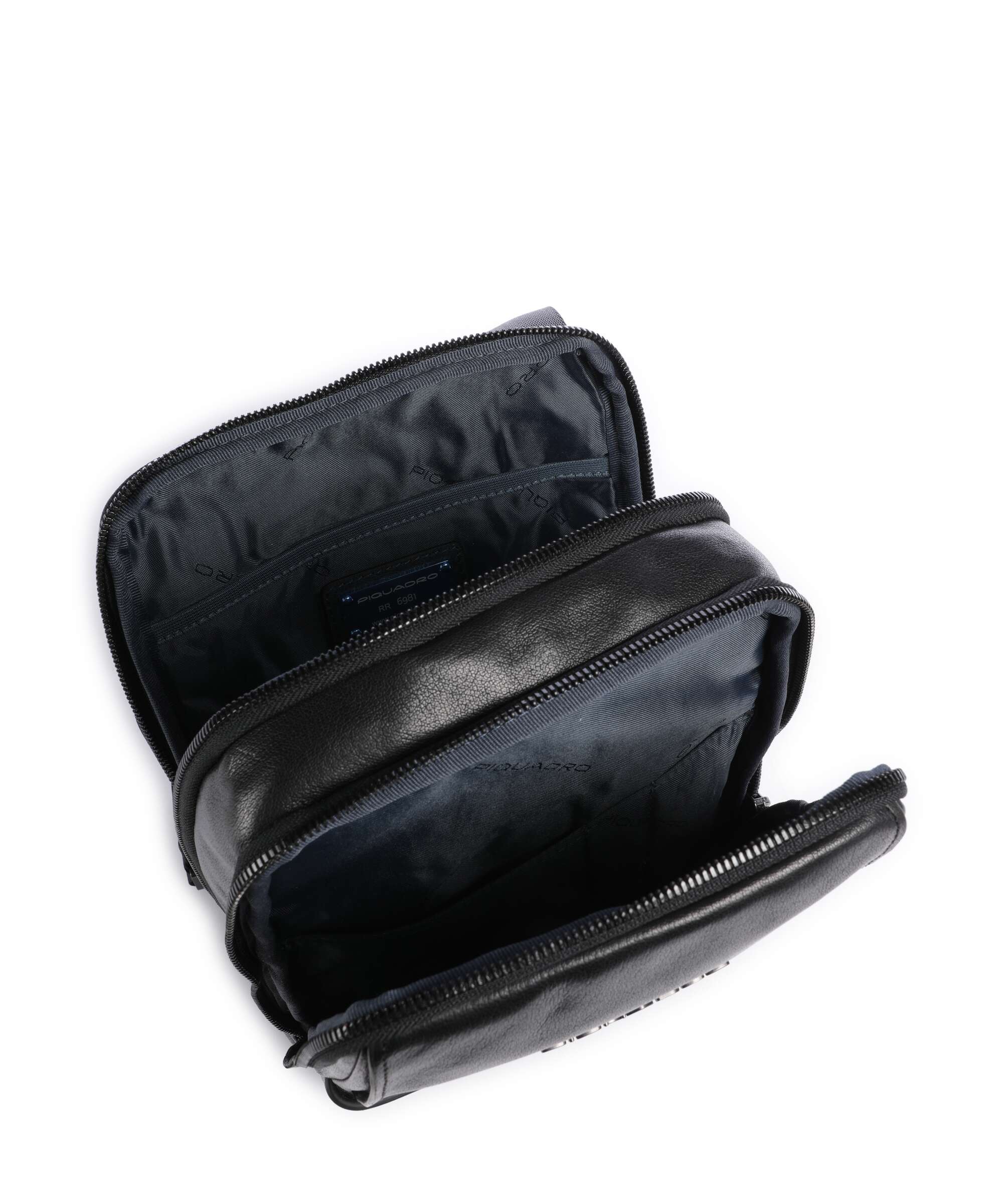 Piquadro Solm Crossbody bag black - Image 5