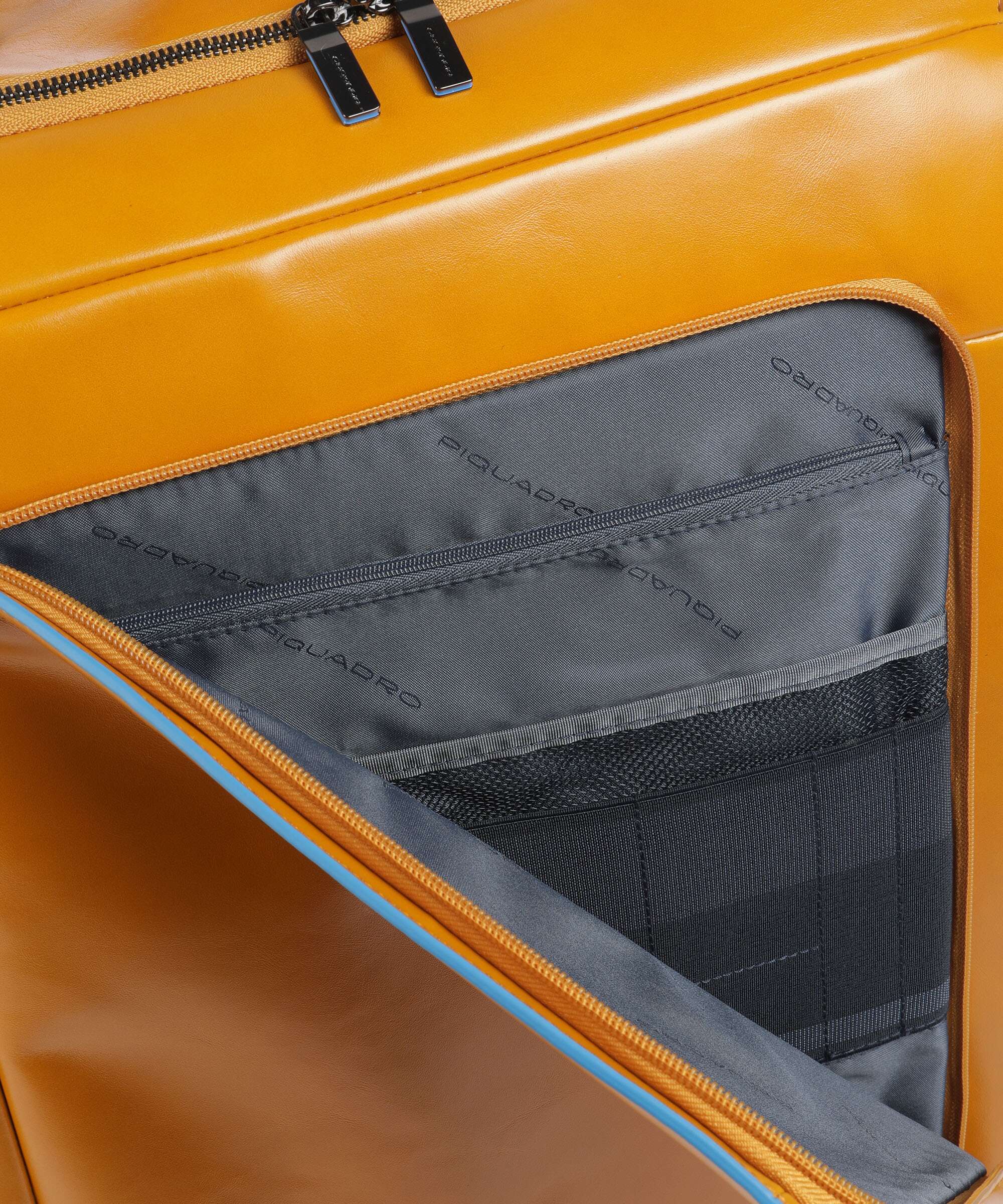 Piquadro Trolley (2 wheels) giallo zafferano - Image 6