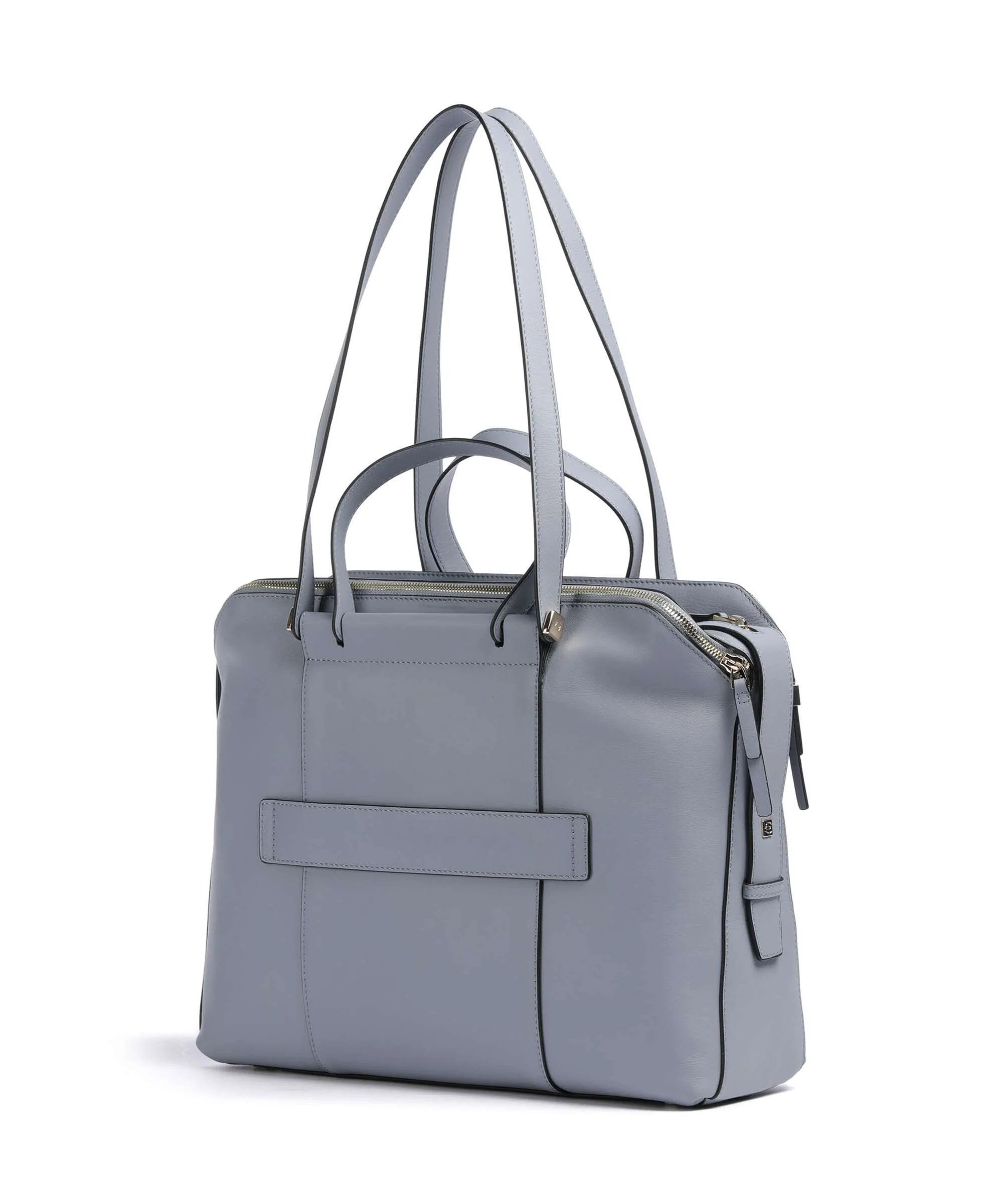 Piquadro W92T Tote bag light blue - Image 2