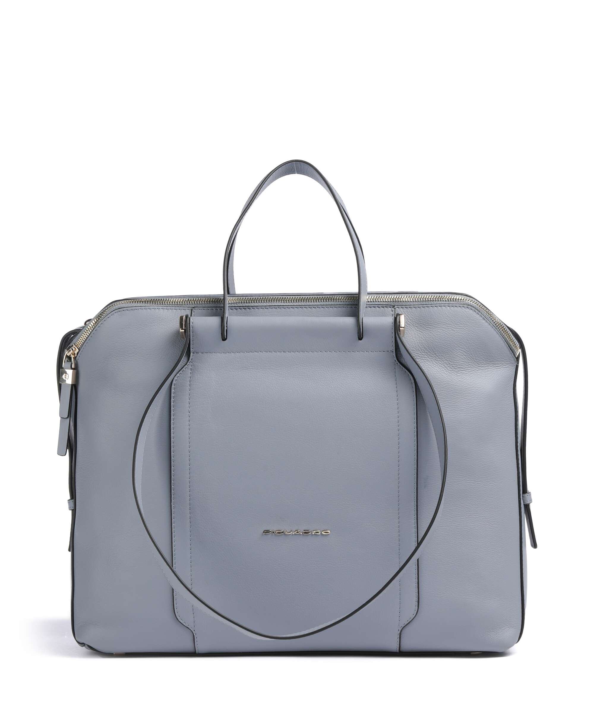 Piquadro W92T Tote bag light blue - Image 4
