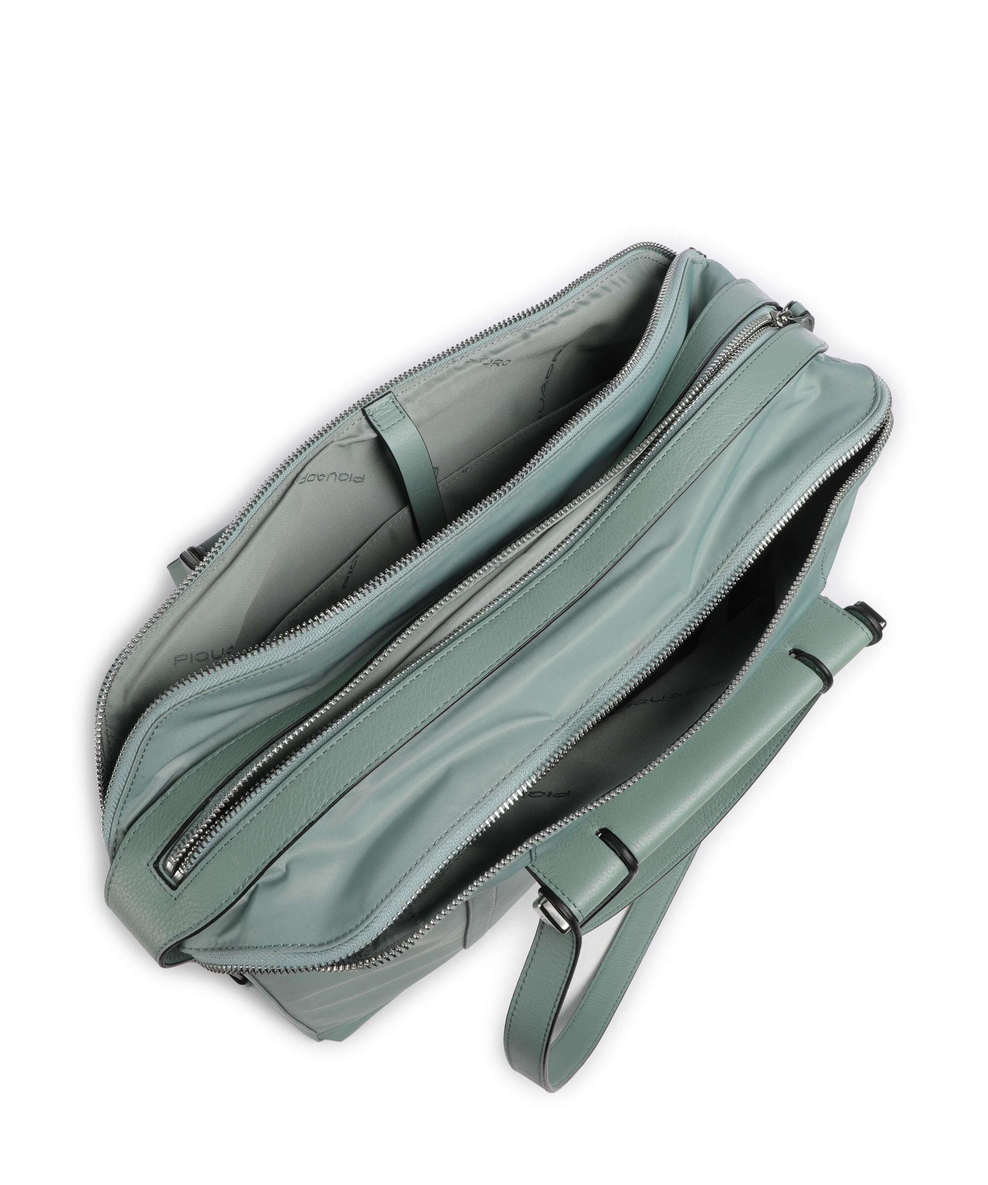 Piquadro W92T Tote bag green - Image 6