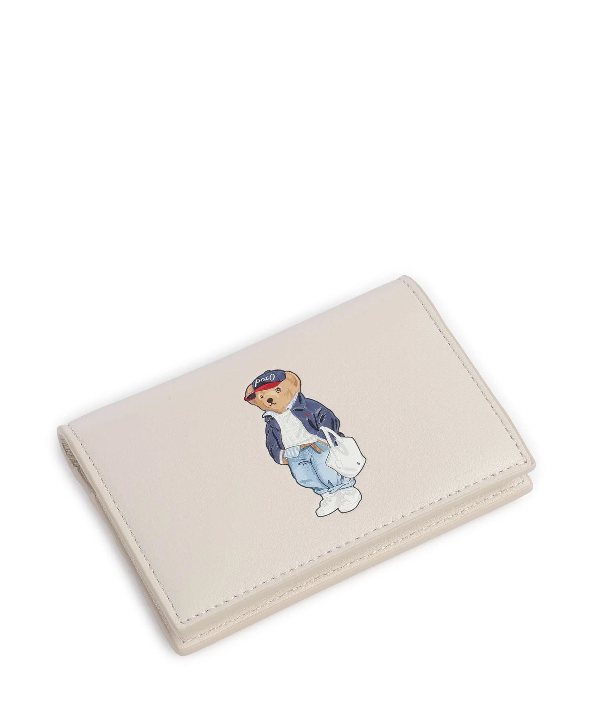 Polo Ralph Lauren Bear Spring Credit card holder cream - Image 4
