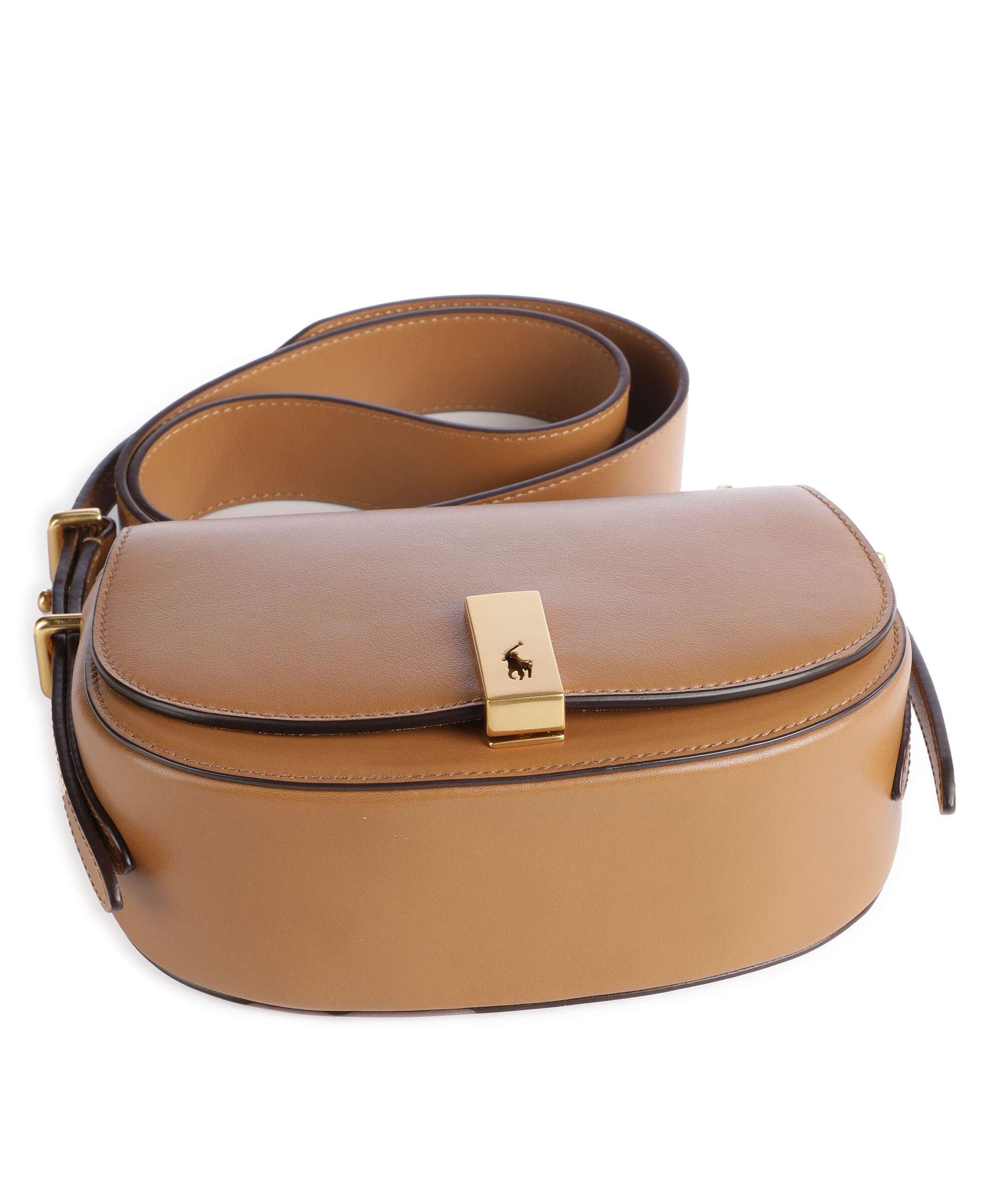 Polo Ralph Lauren ID Collection Small Crossbody bag tan - Image 4