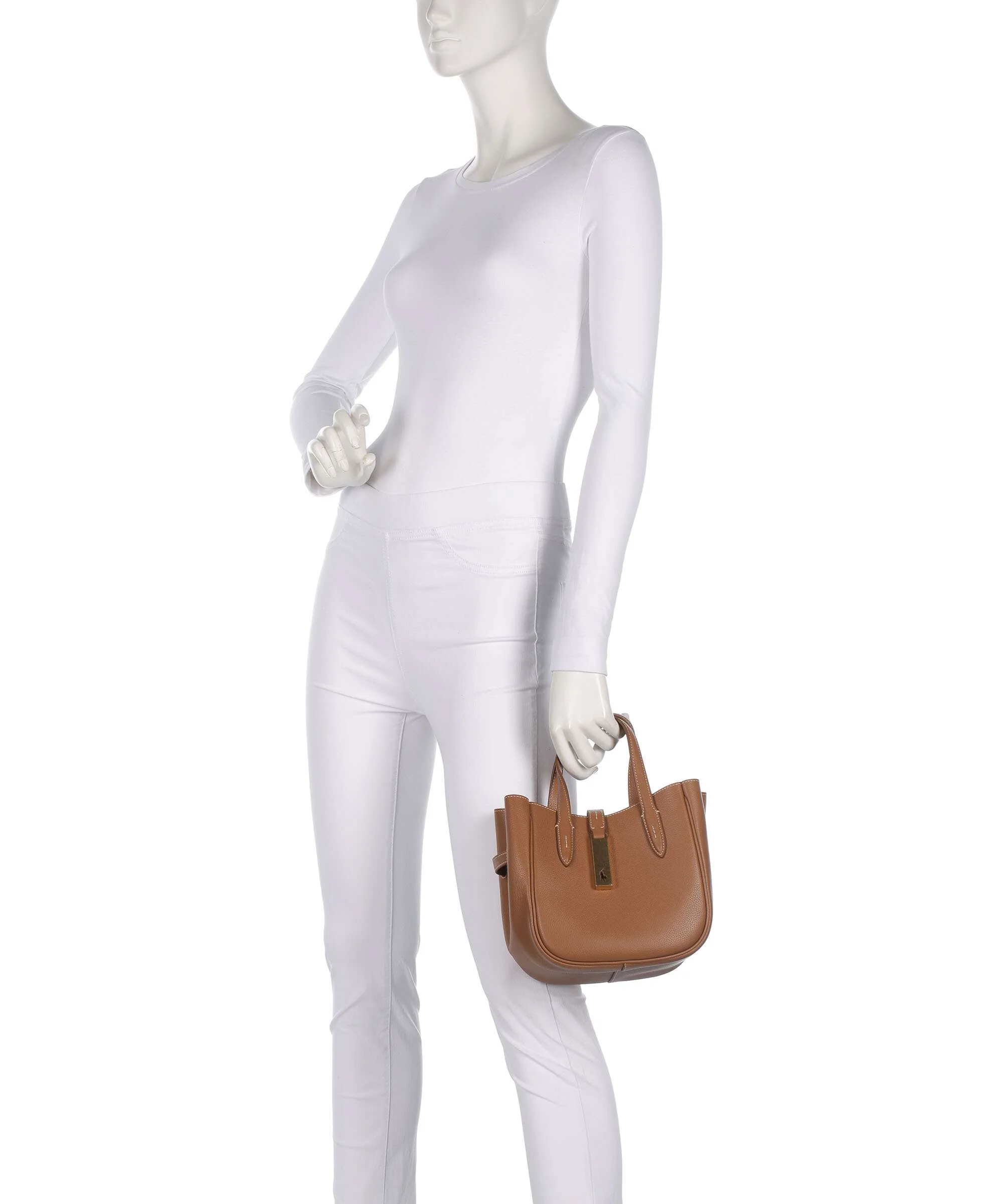 Polo Ralph Lauren ID Collection Small Handbag toffee - Image 3