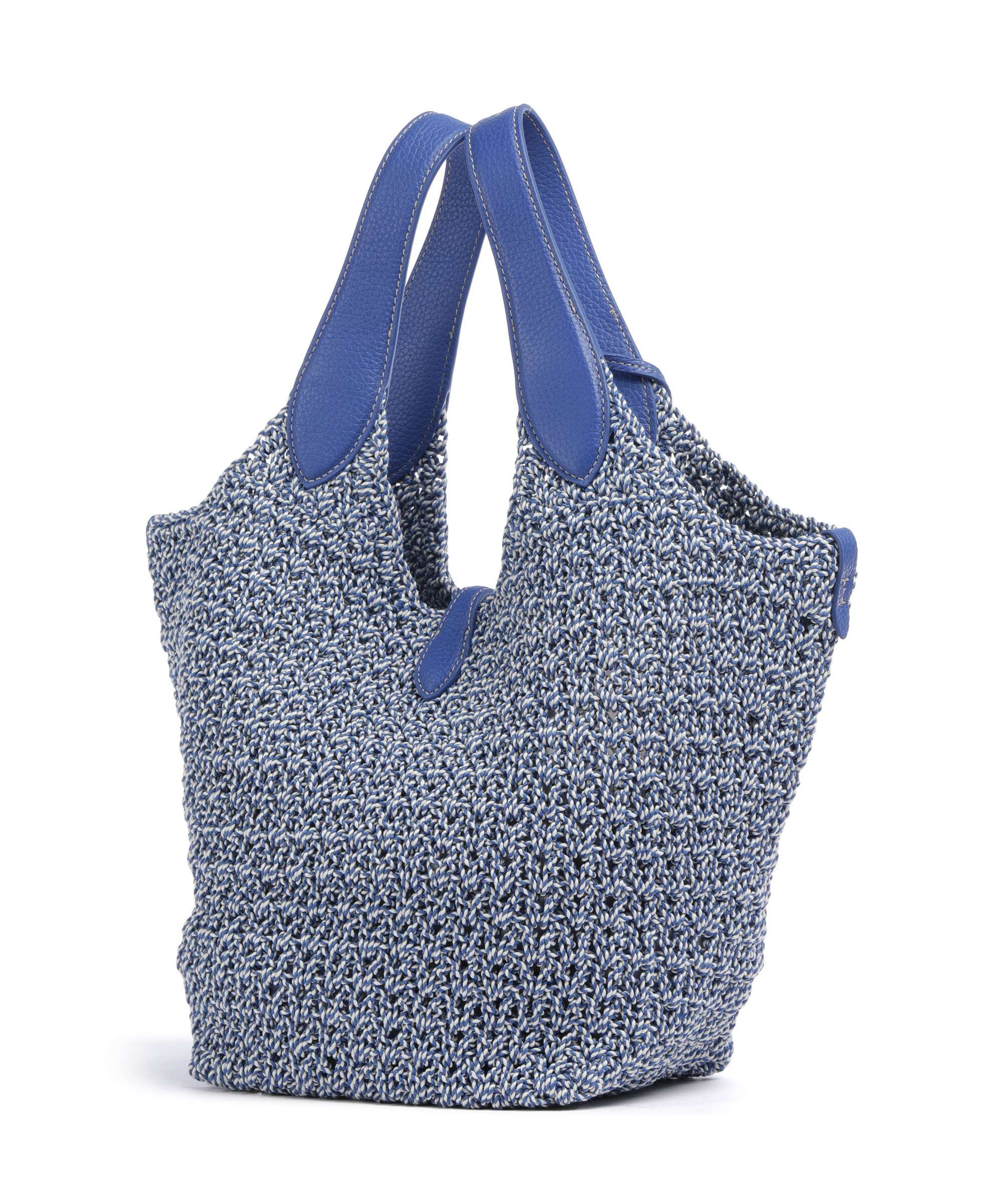 Polo Ralph Lauren Play Medium Handbag bright blue/optic white - Image 4