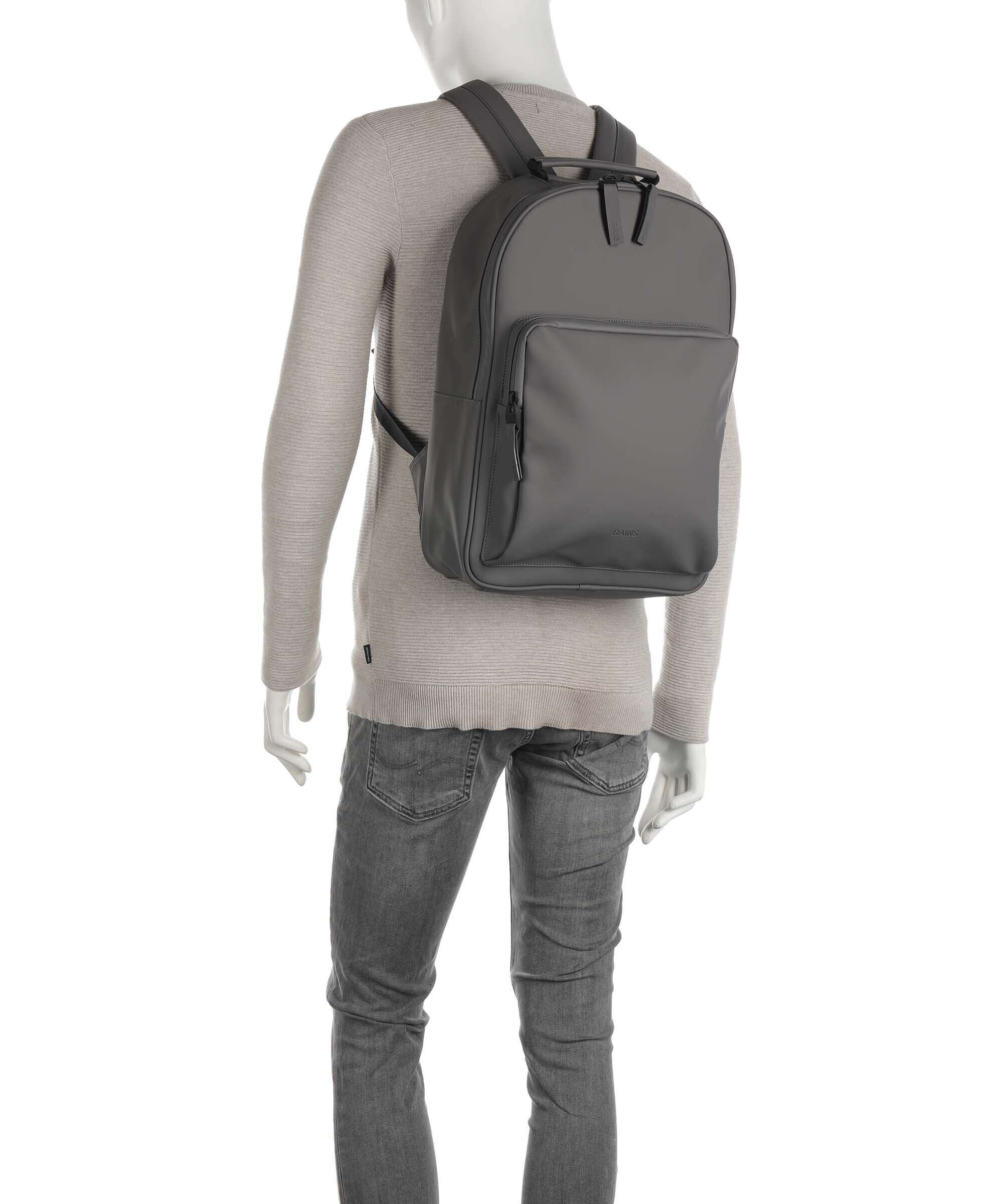 Rains Large Backpack grey - Image 4