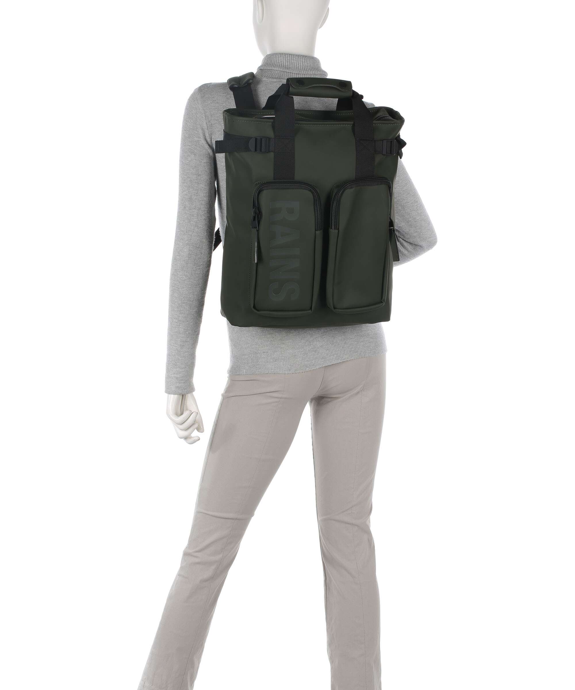 Rains Texel Backpack bag green - Image 3
