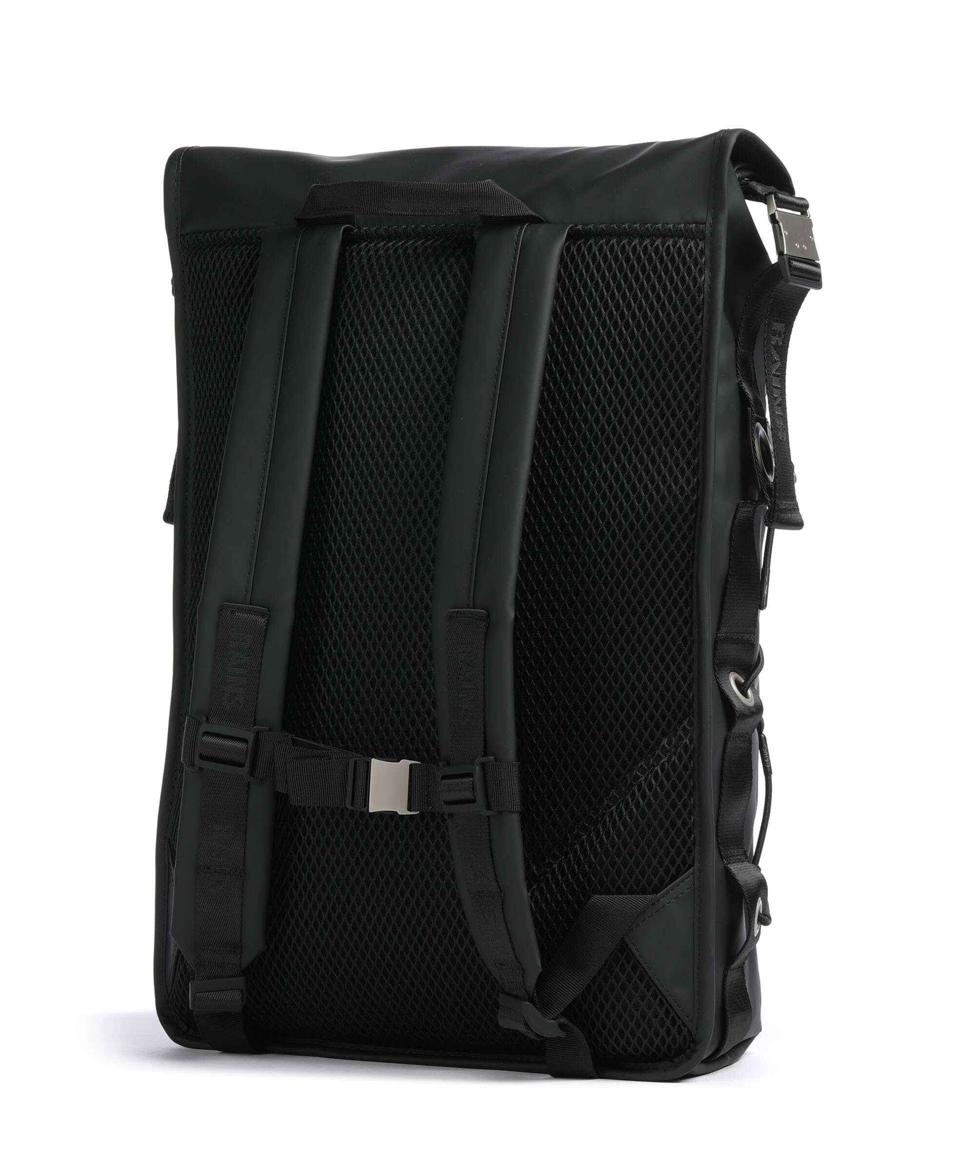 Rains Trail Cord Rolltop backpack black - Image 2
