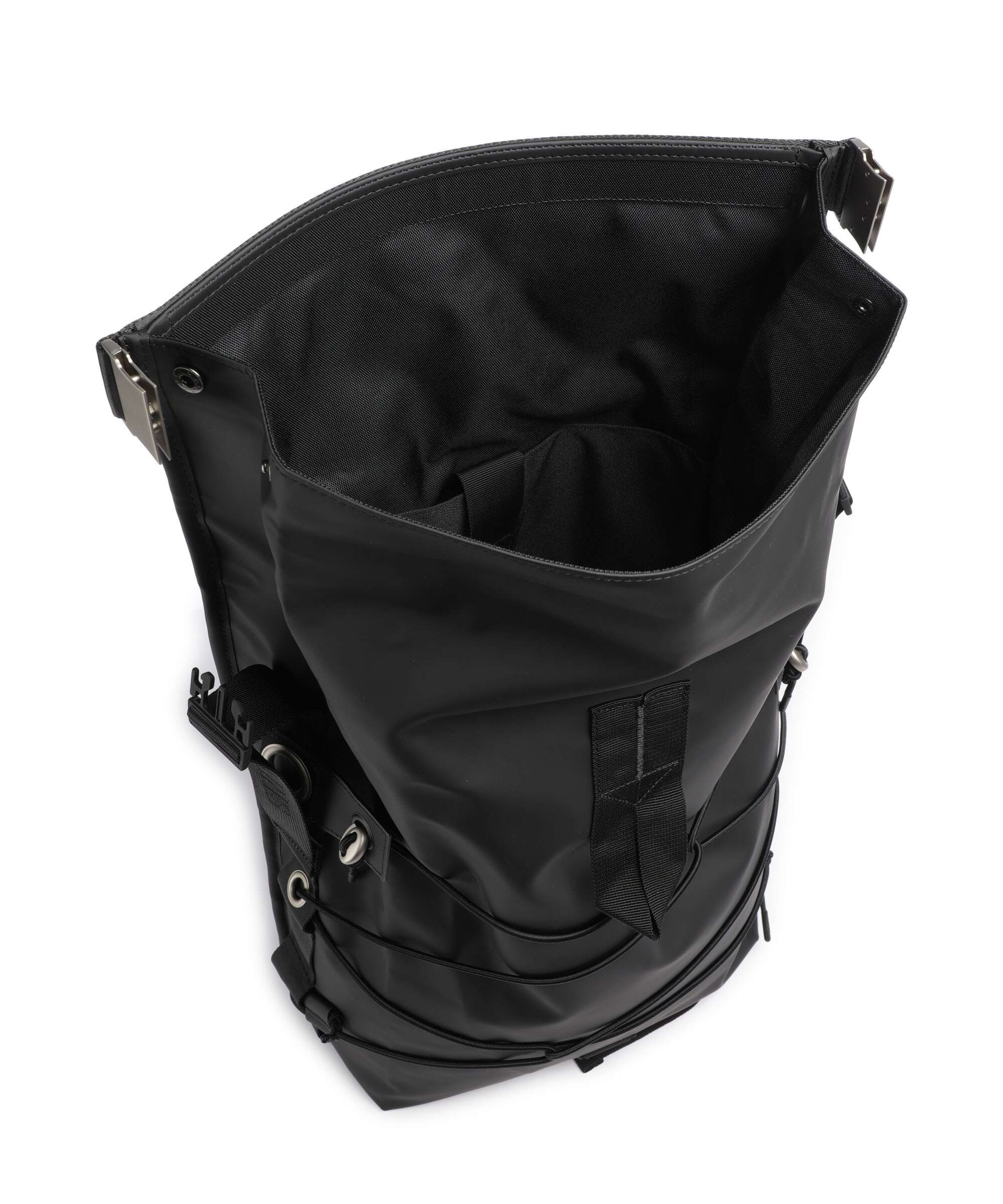 Rains Trail Cord Rolltop backpack black - Image 6