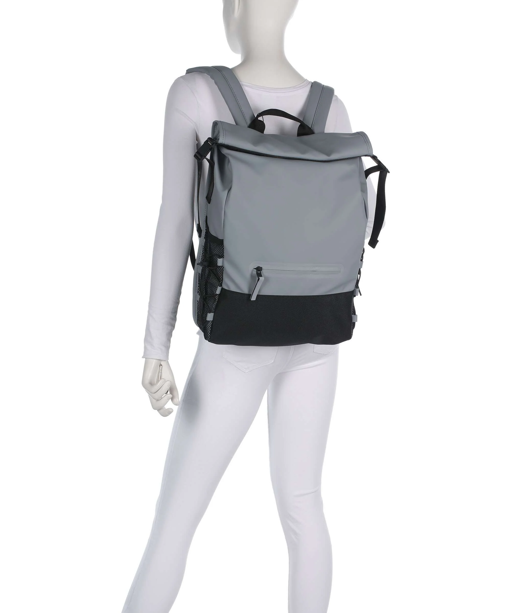 Rains Trail Mountaineer Rolltop backpack black - Image 3