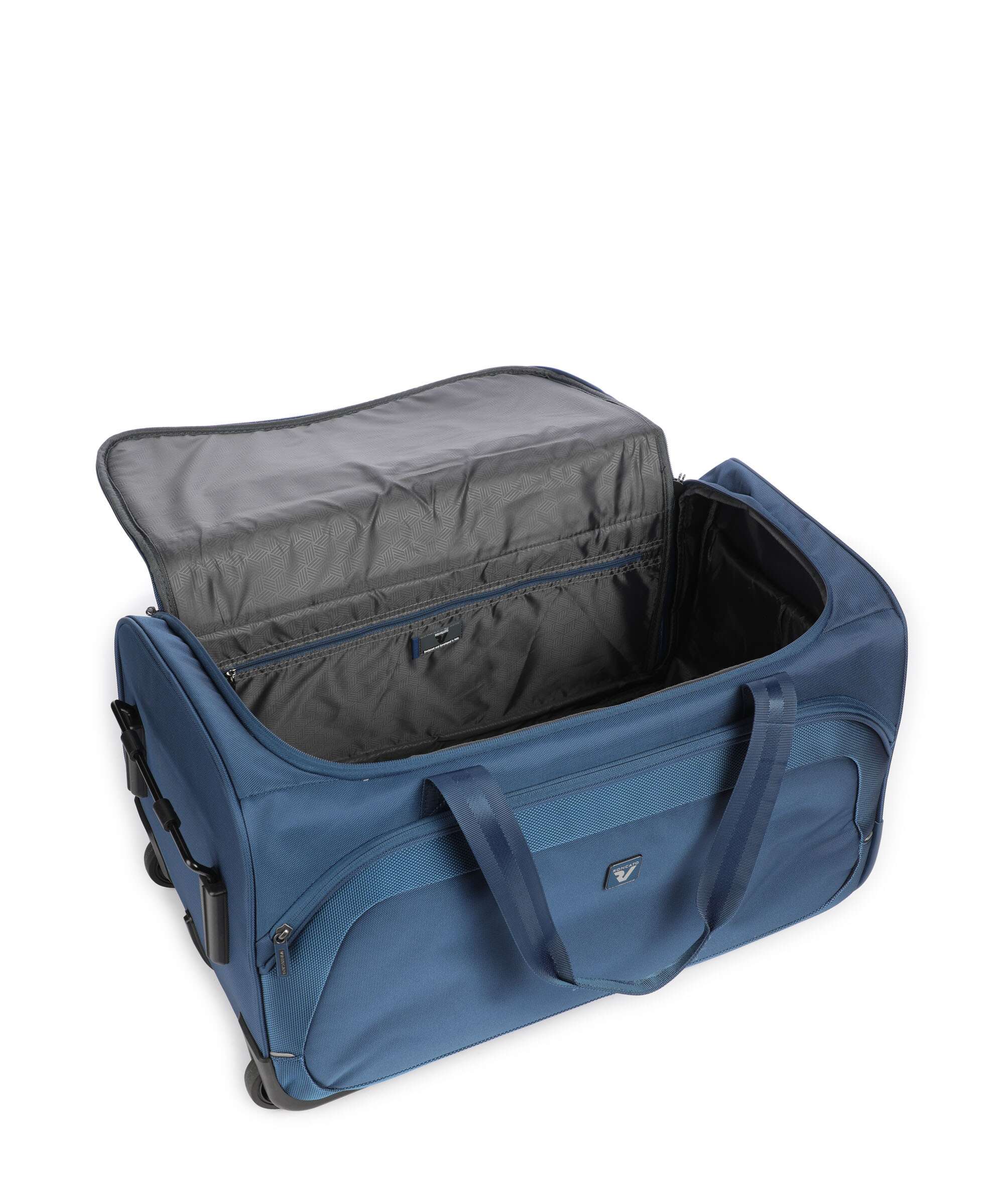 Roncato Gateway Travel bag with wheels blue - Image 7