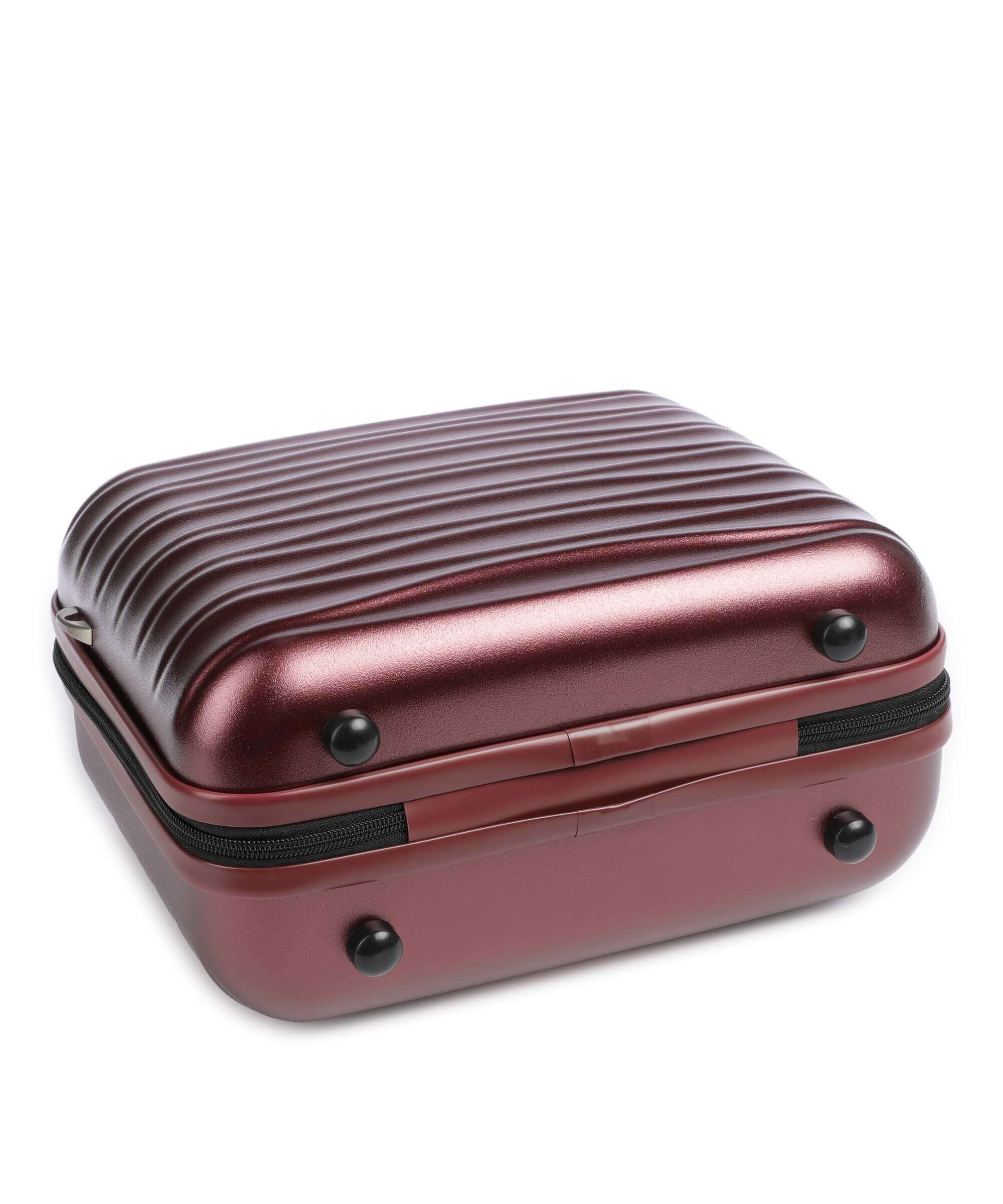 Roncato Wave Beauty case rosso scuro - Image 4