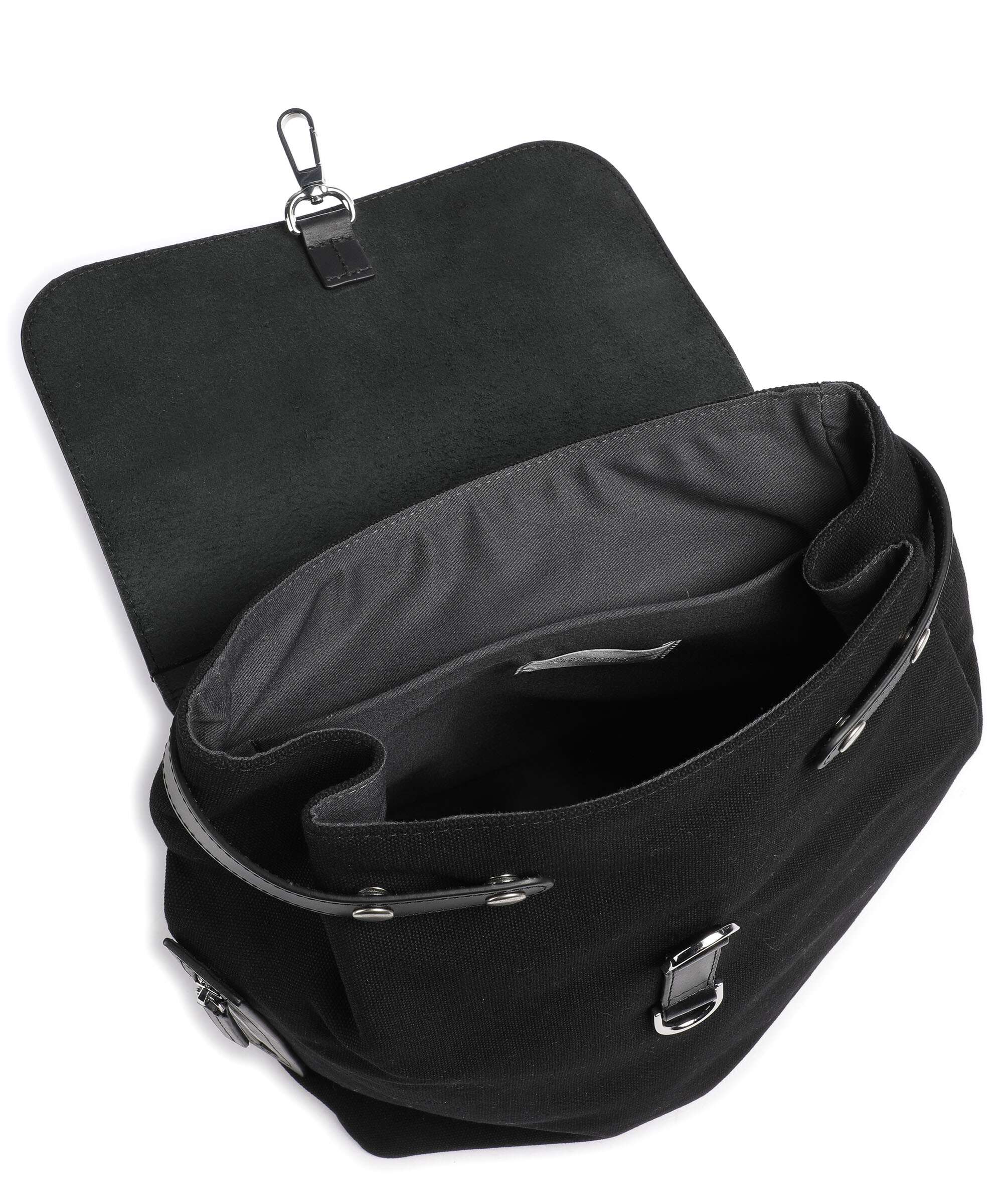 Sandqvist Everyday Originals Alva Metal Hook Backpack black - Image 7