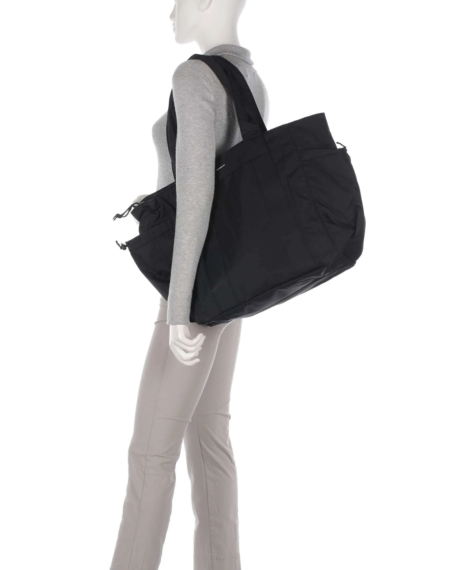 Sandqvist Fusion Sigrid Tote bag black - Image 3