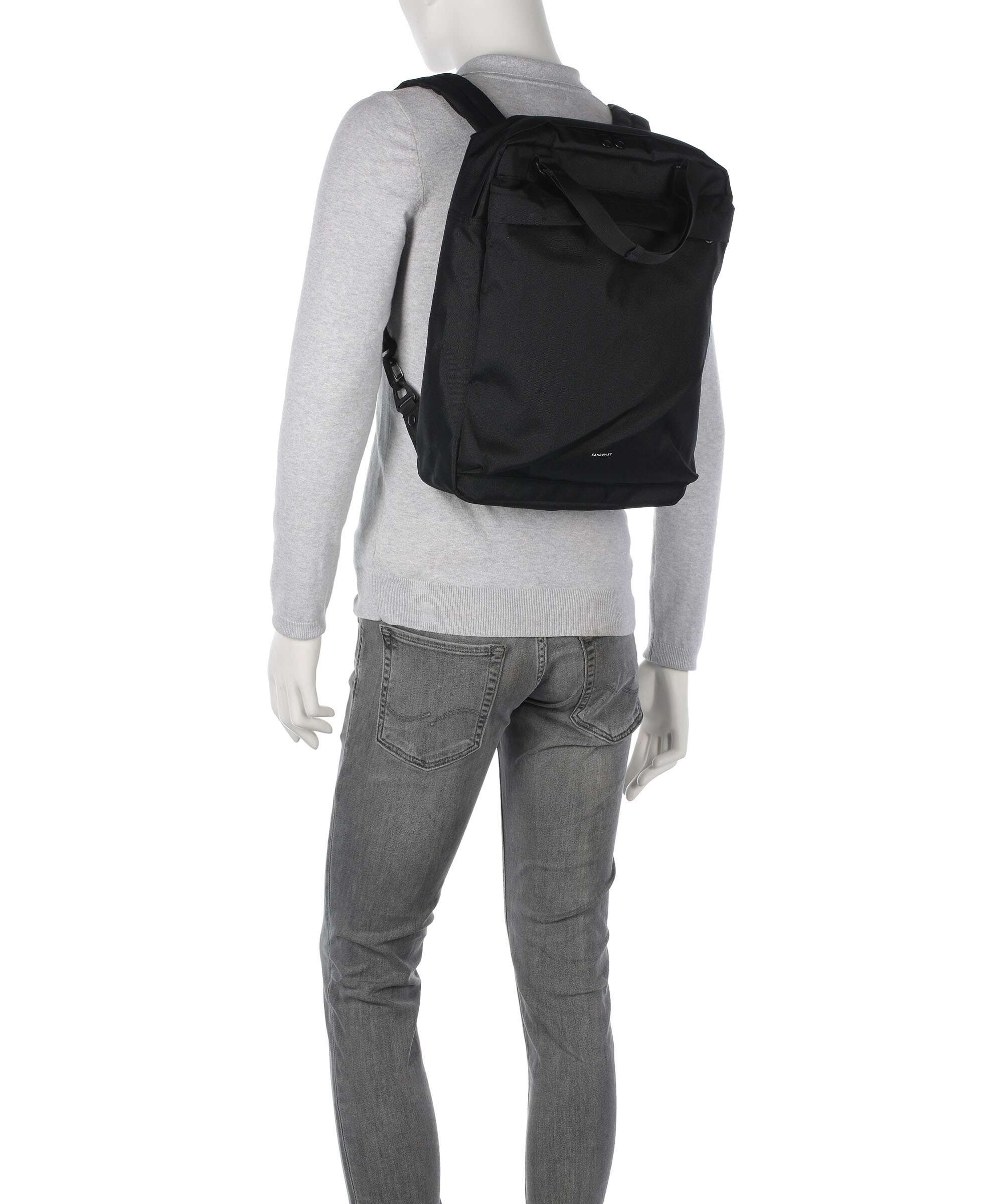 Sandqvist Go 2-Way Backpack bag sepia brown - Image 4