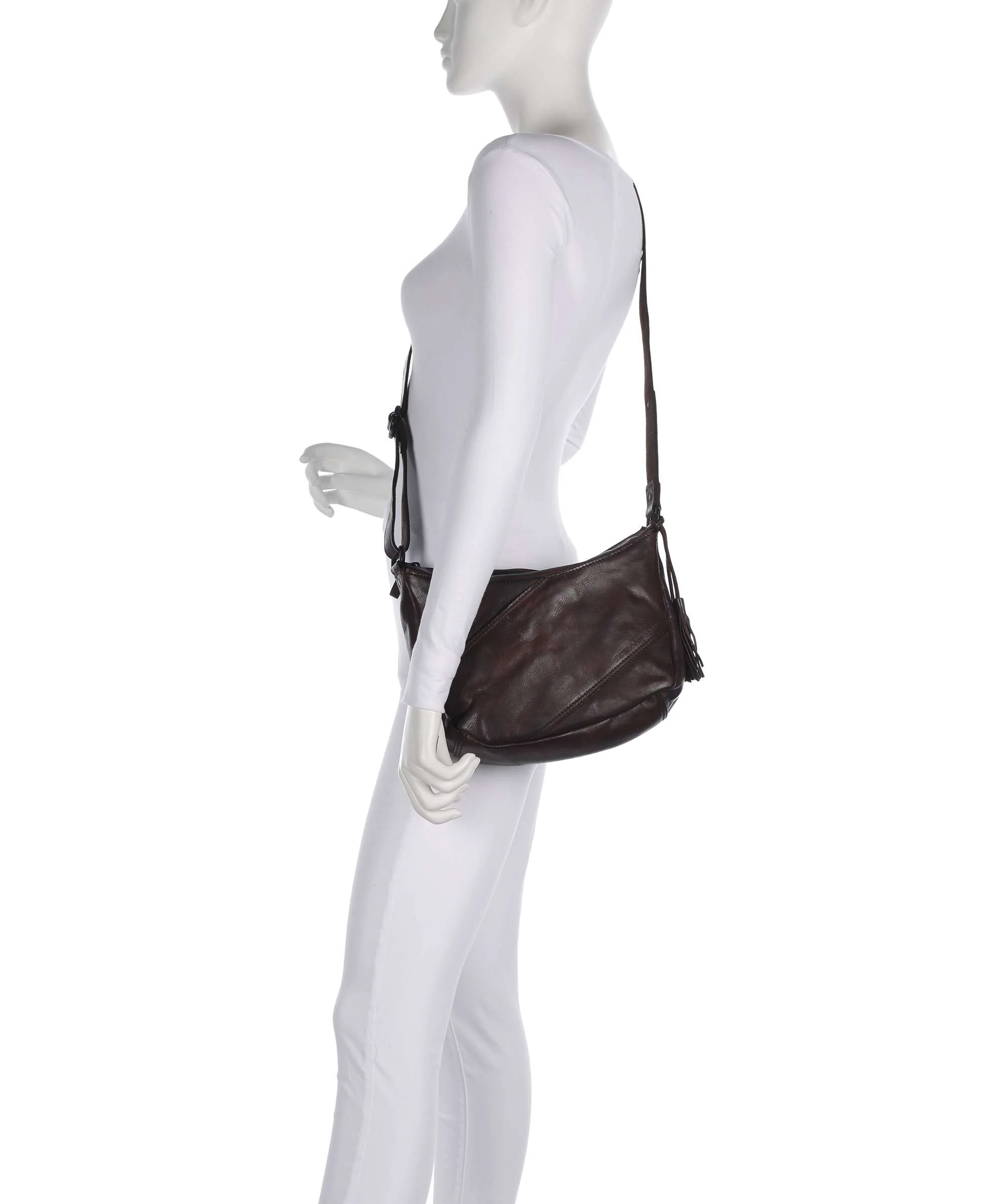 Spikes & Sparrow Apache Lorain Crossbody bag dark brown - Image 3