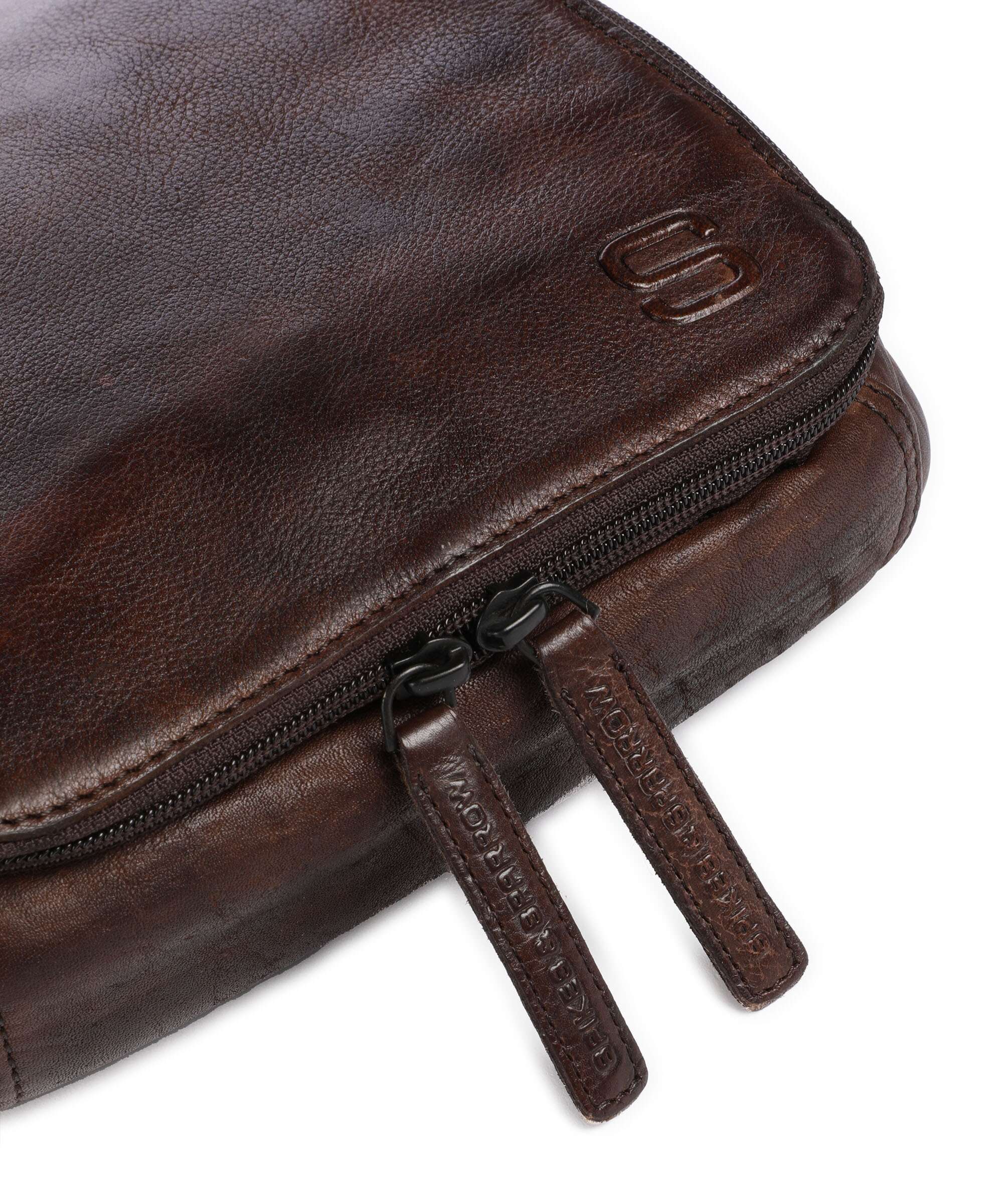 Spikes & Sparrow Apache Midian Toiletry bag dark brown - Image 3