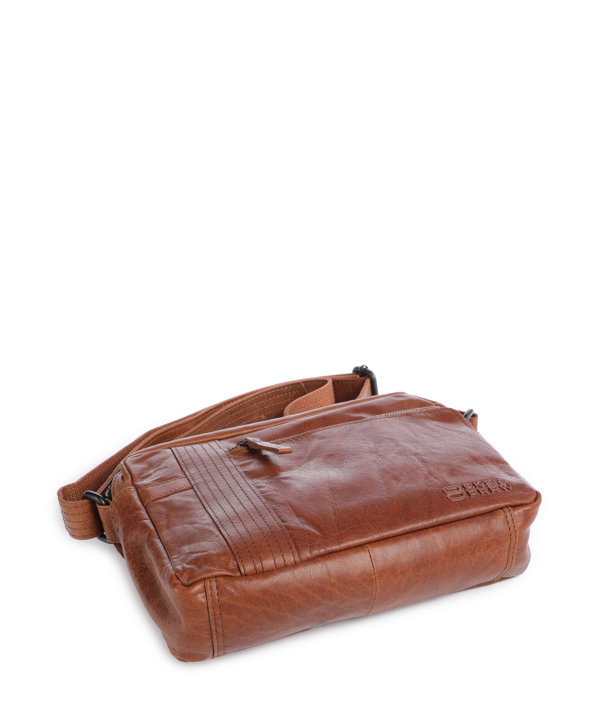 Spikes & Sparrow Bronco Ayden Crossbody bag brandy - Image 5