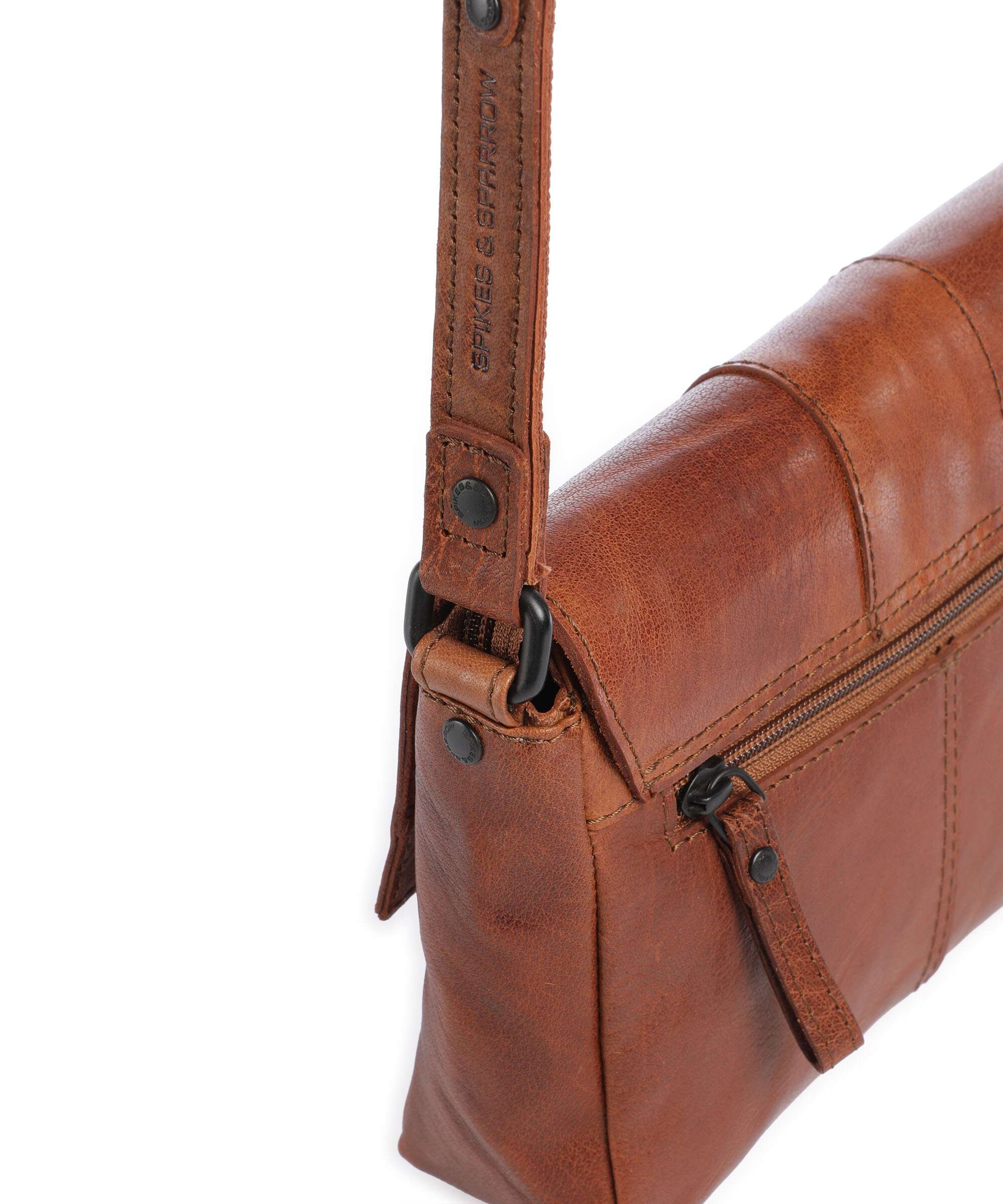 Spikes & Sparrow Bronco Ceslie Crossbody bag brandy - Image 4