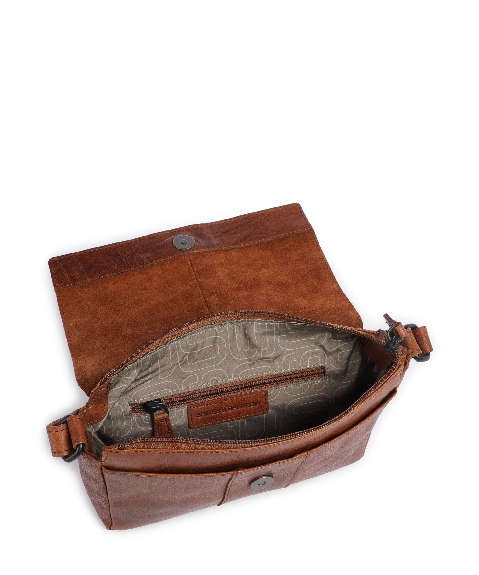 Spikes & Sparrow Bronco Ceslie Crossbody bag brandy - Image 6