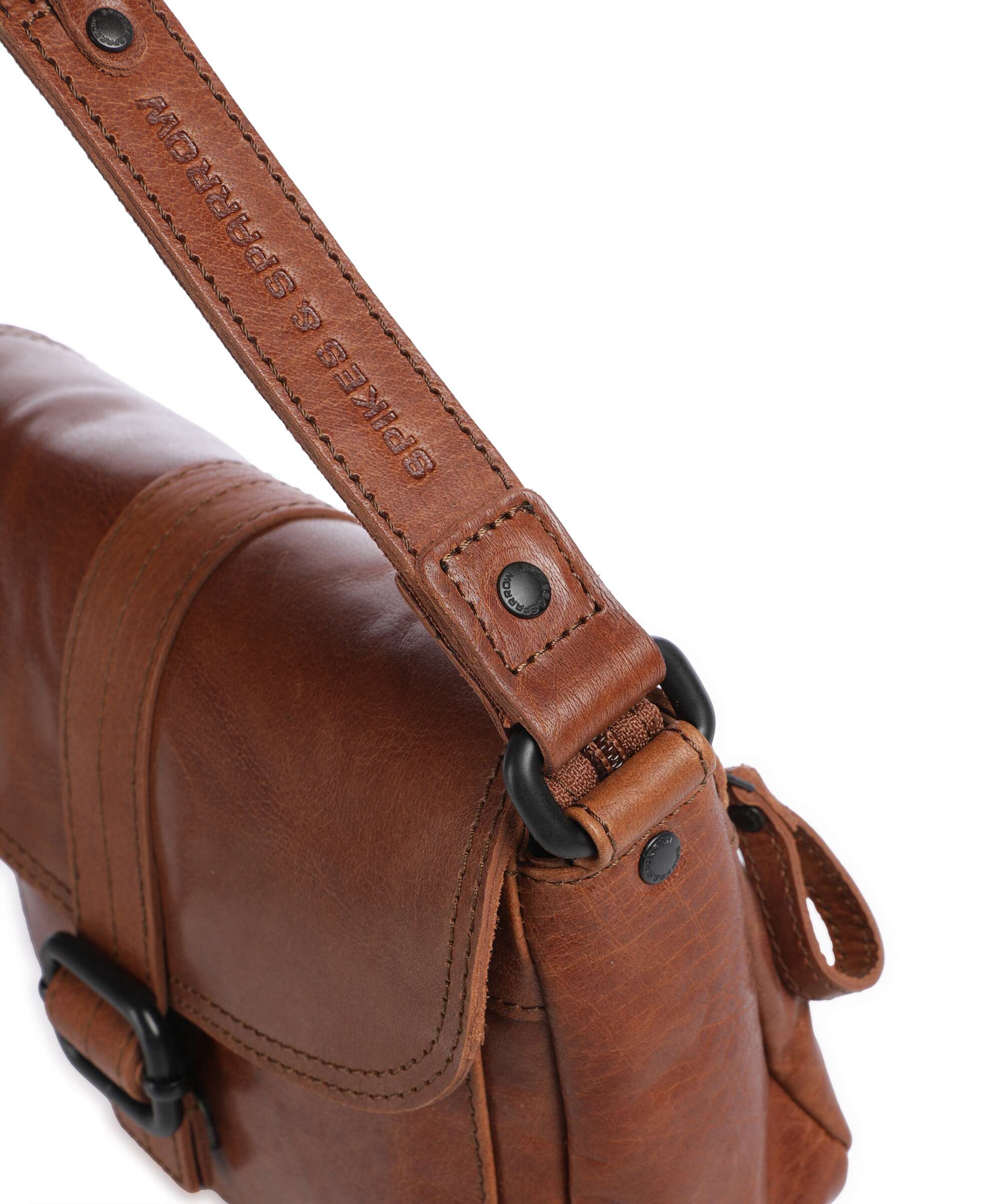 Spikes & Sparrow Bronco Dilianne Crossbody bag brandy - Image 4