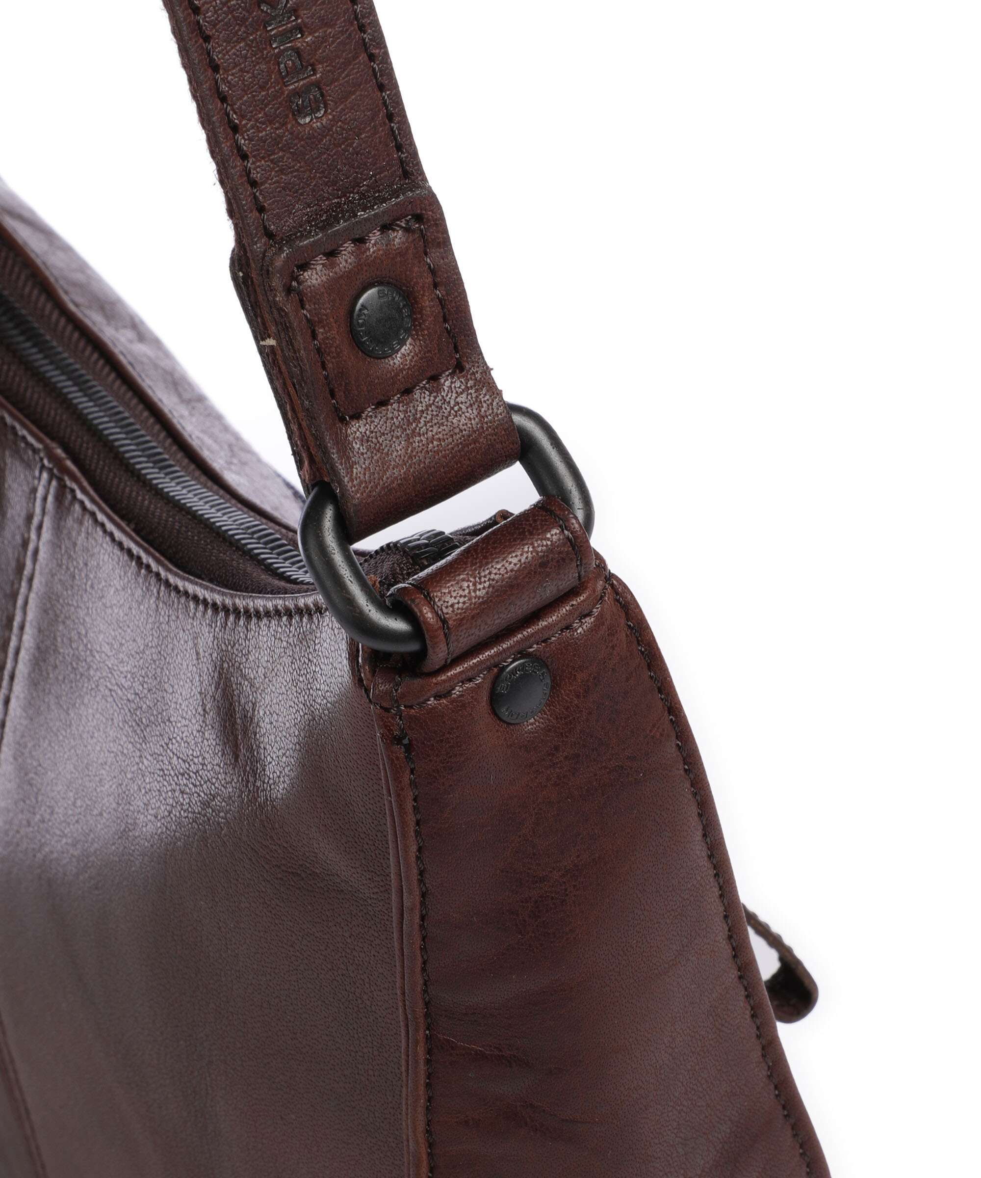 Spikes & Sparrow Bronco Evie Crossbody bag dark brown - Image 4
