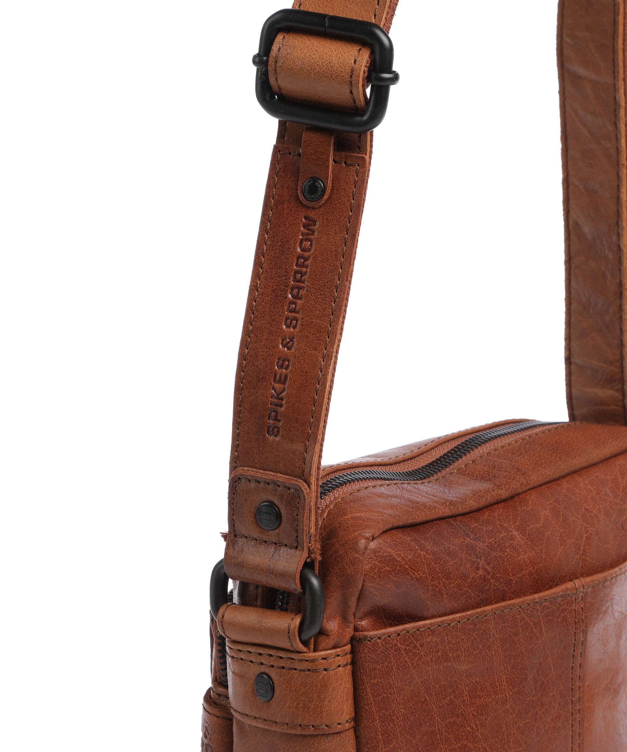 Spikes & Sparrow Bronco Izac Crossbody bag brandy - Image 5