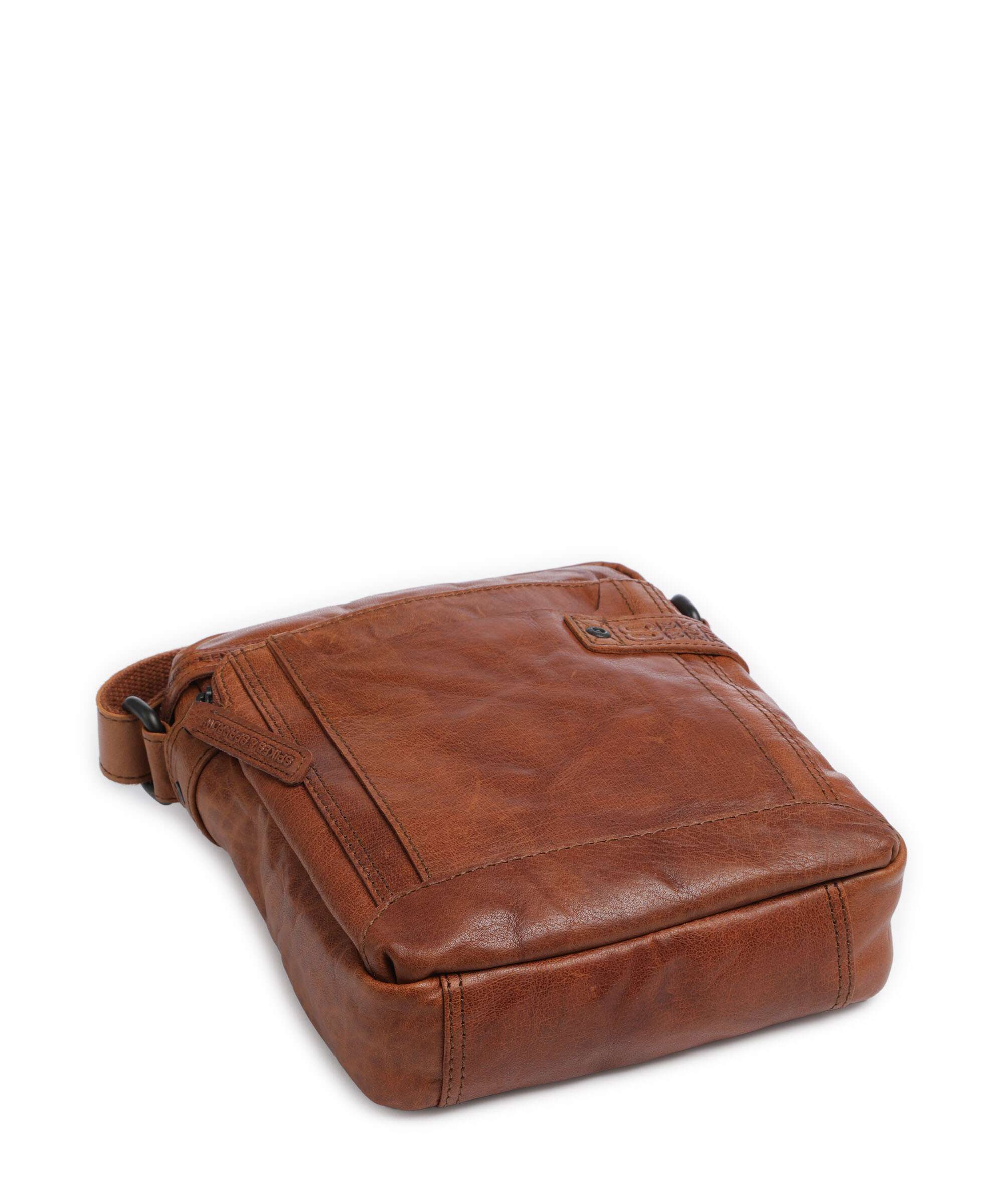 Spikes & Sparrow Bronco Izac Crossbody bag brandy - Image 6