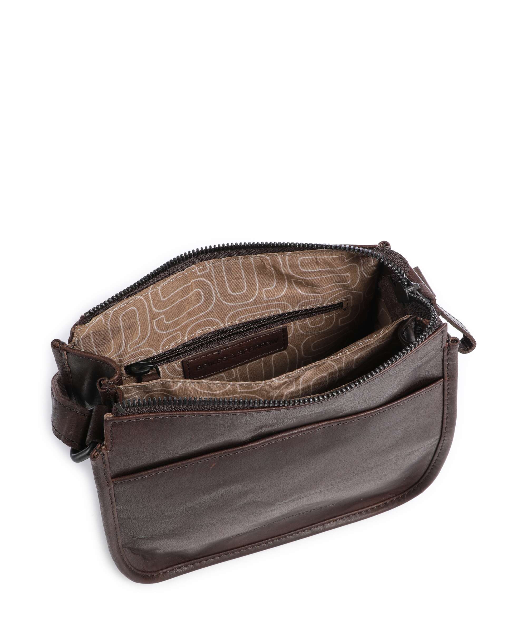 Spikes & Sparrow Bronco Joy Crossbody bag dark brown - Image 6