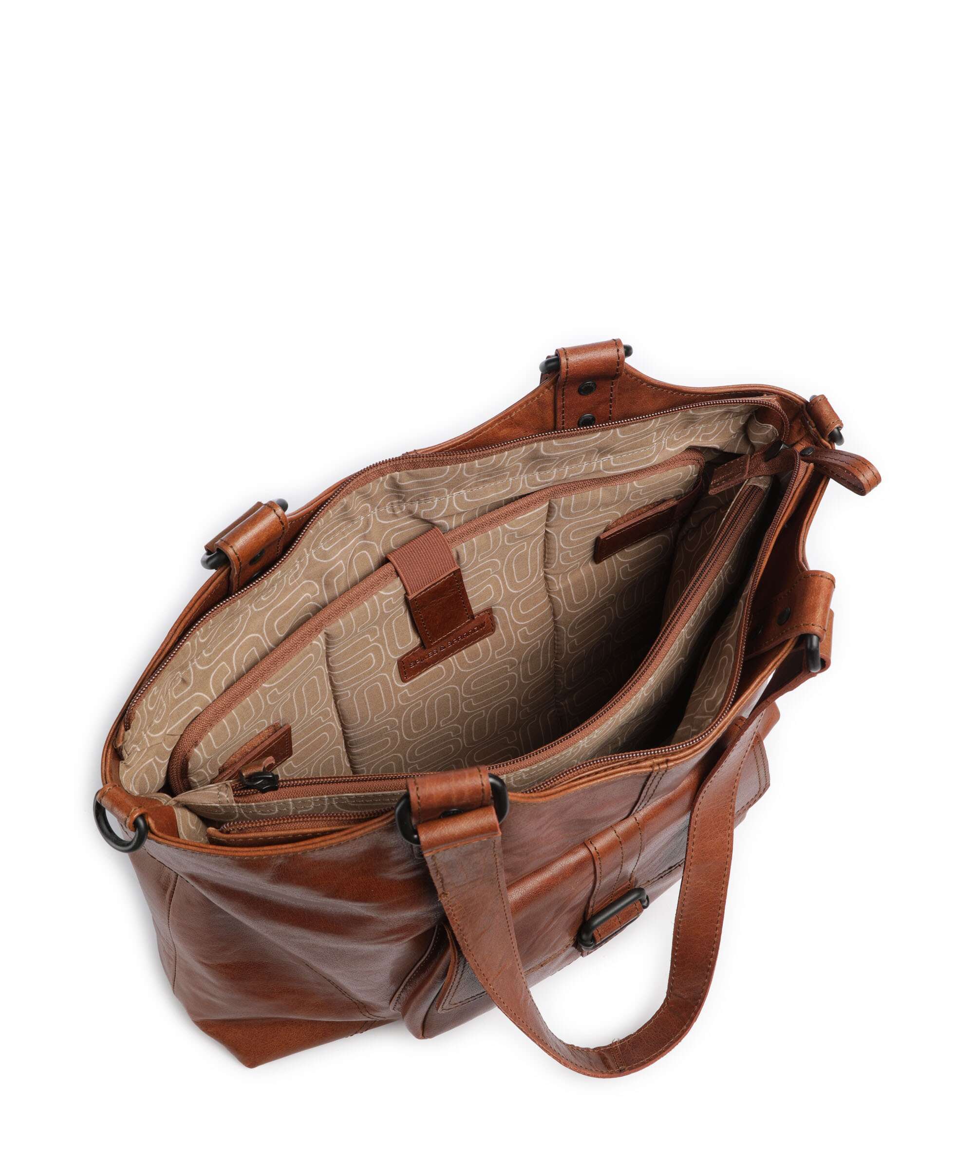 Spikes & Sparrow Bronco Kalynn Tote bag brandy - Image 6