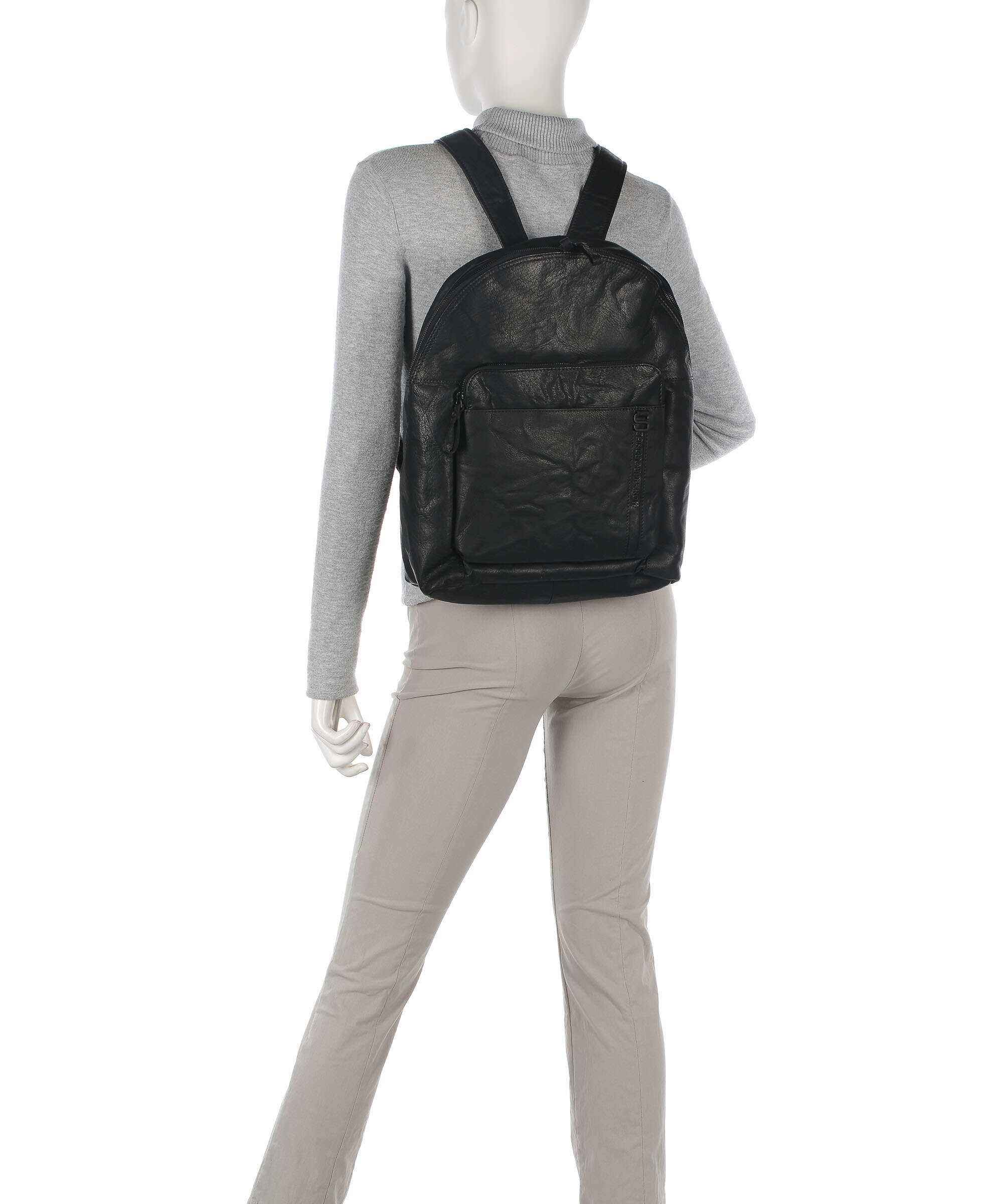 Spikes & Sparrow Bronco Laptop backpack black - Image 3