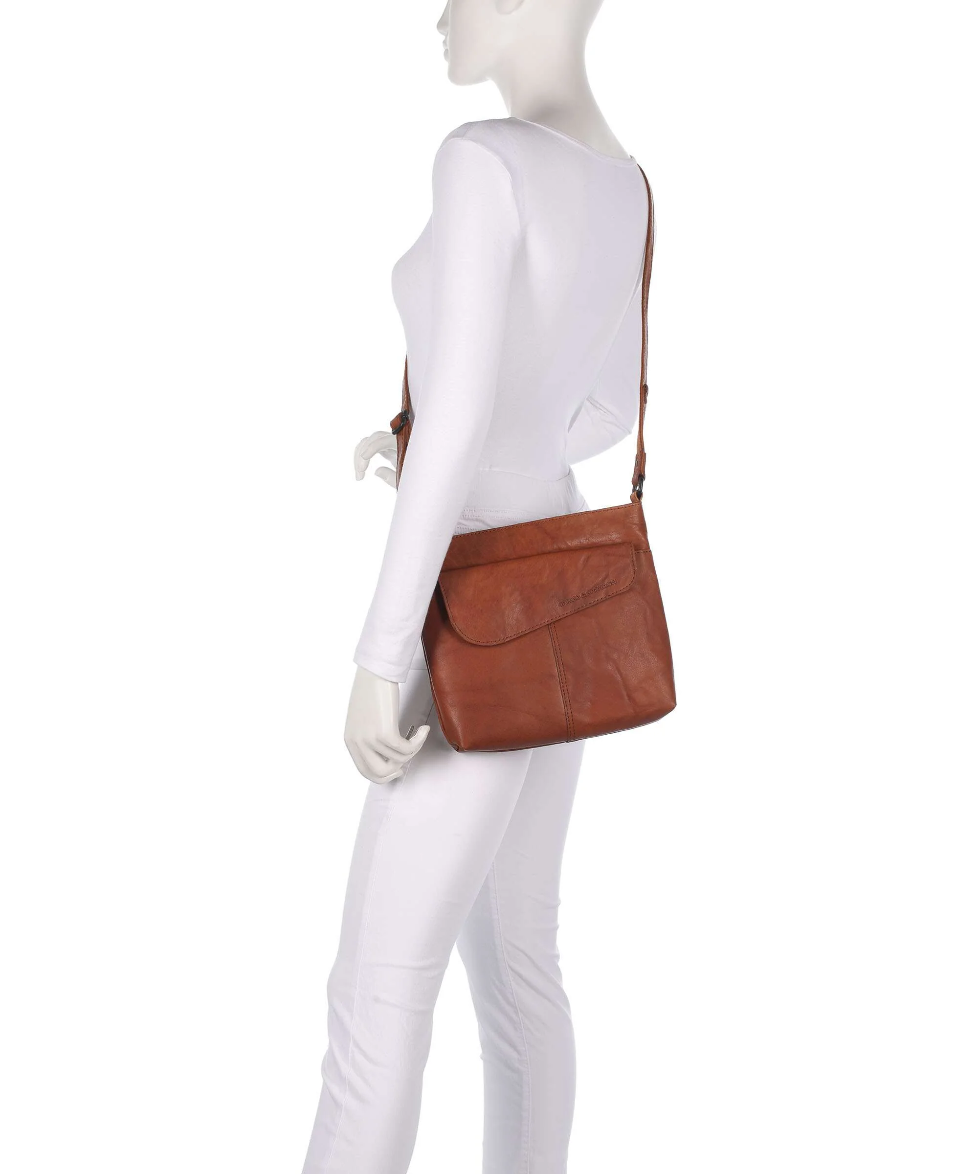 Spikes & Sparrow Bronco Madoline Crossbody bag brandy - Image 3