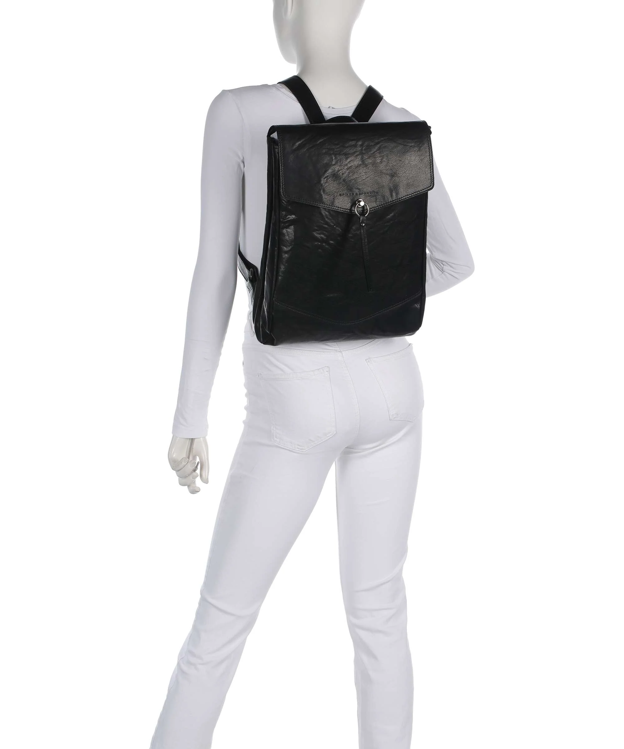 Spikes & Sparrow Bronco Marlotte Laptop backpack black - Image 3