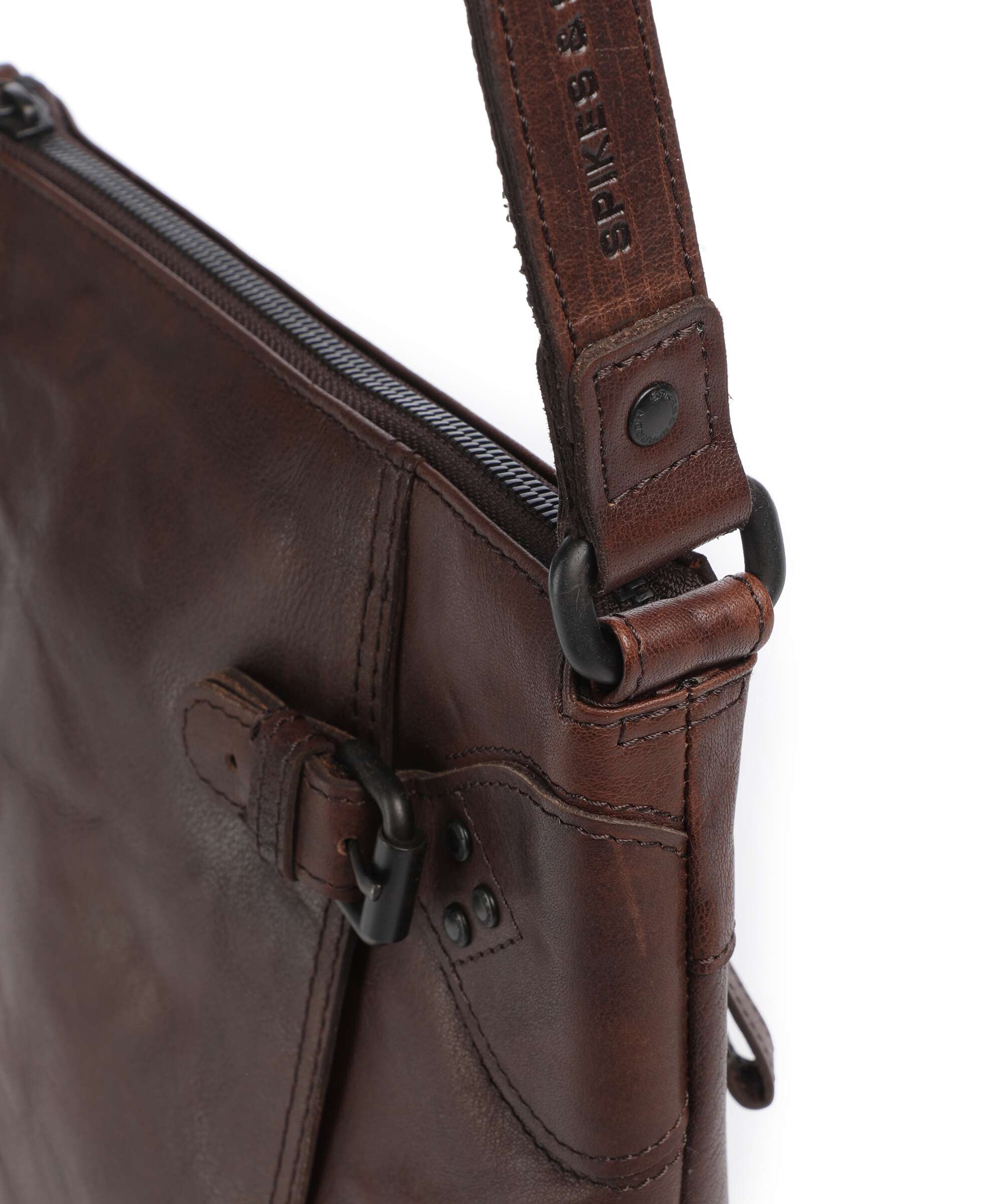 Spikes & Sparrow Bronco Serina Crossbody bag dark brown - Image 4