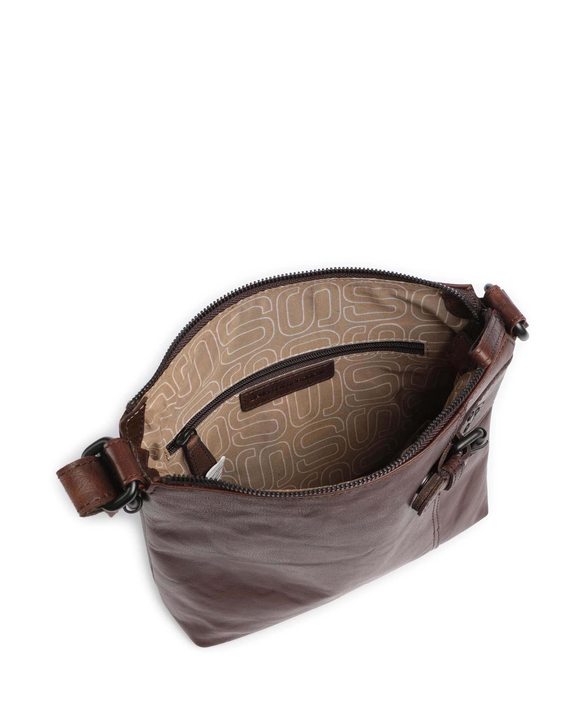 Spikes & Sparrow Bronco Serina Crossbody bag dark brown - Image 6