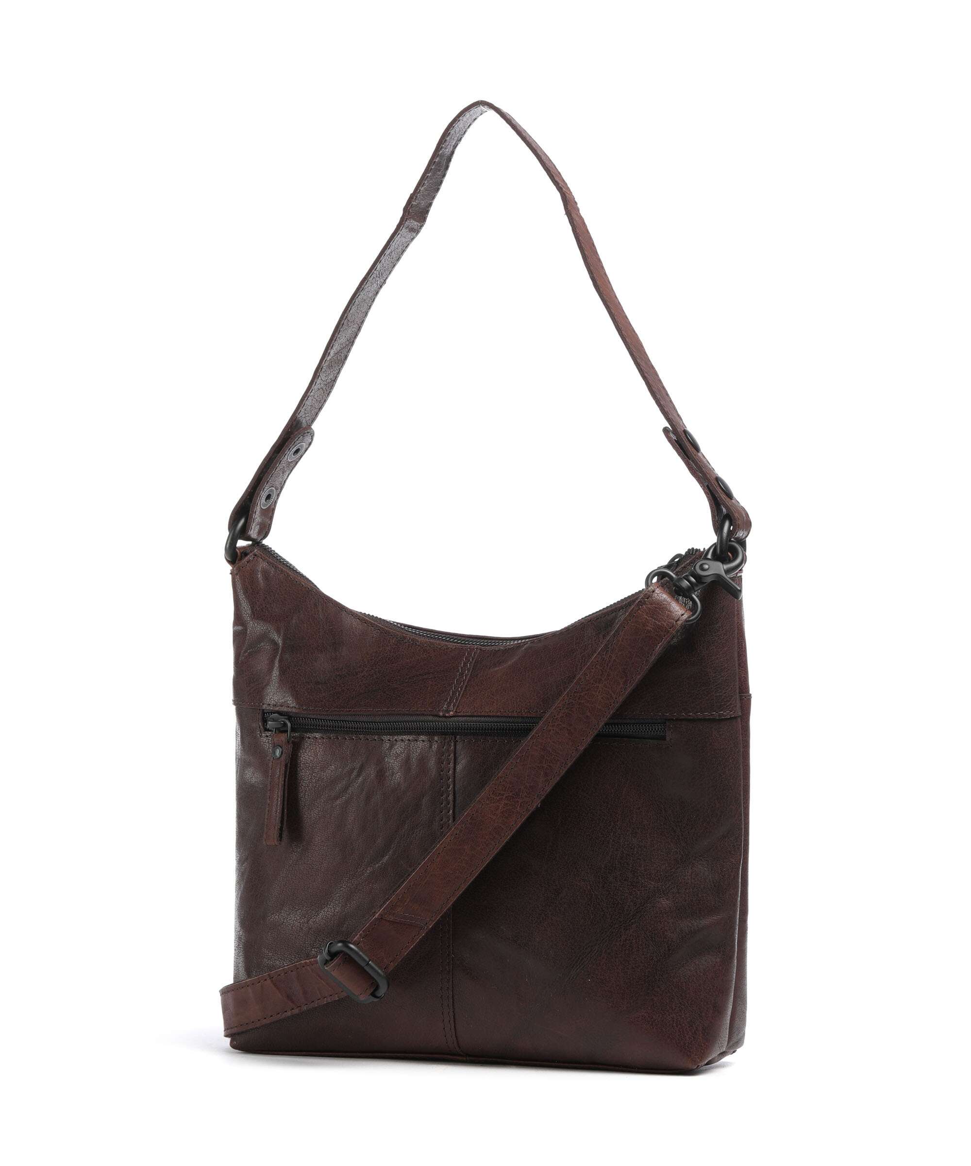 Spikes & Sparrow Bronco Sherrill Hobo bag dunkelbraun - Image 2