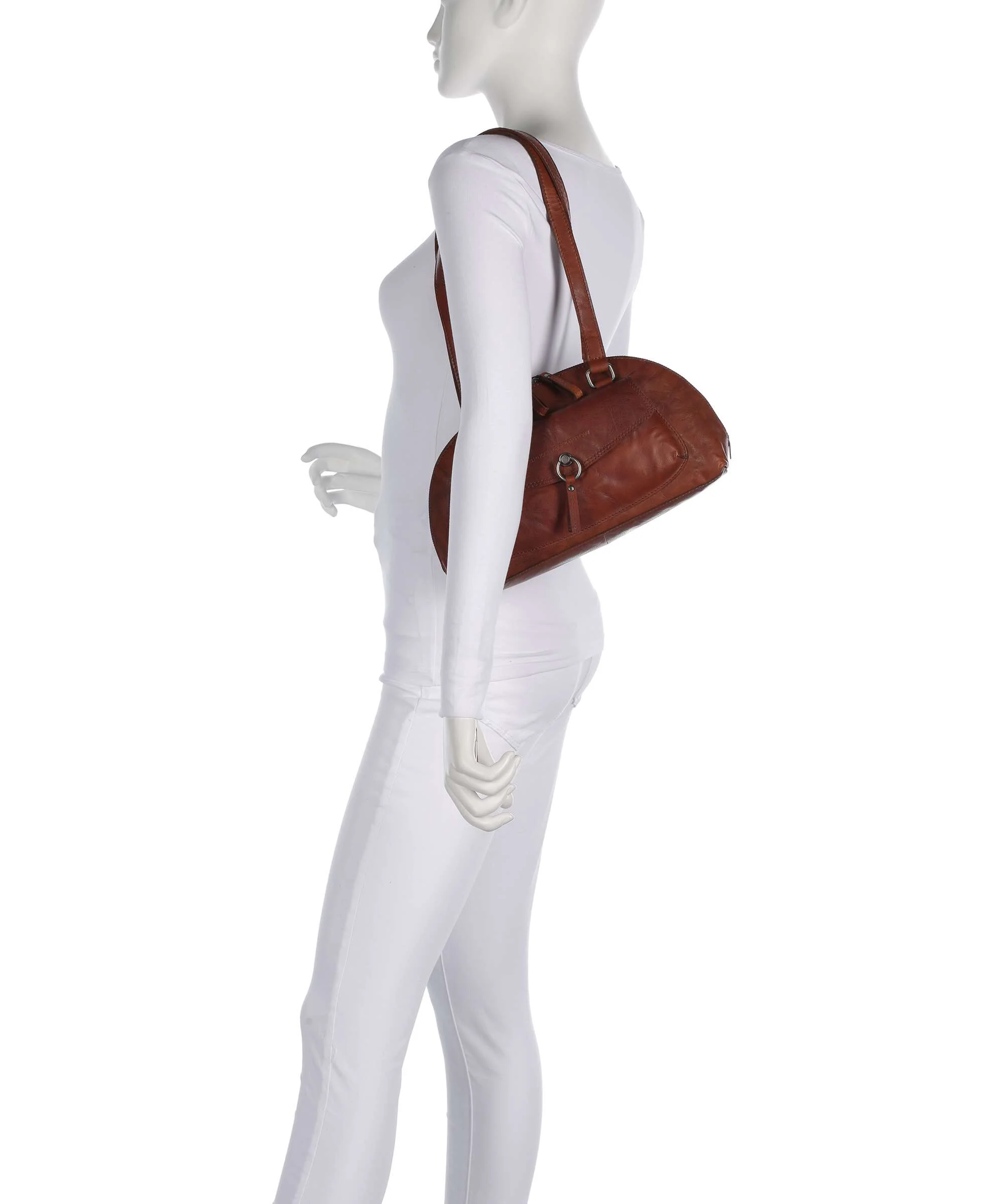 Spikes & Sparrow Bronco Thyrza Shoulder bag brandy - Image 3