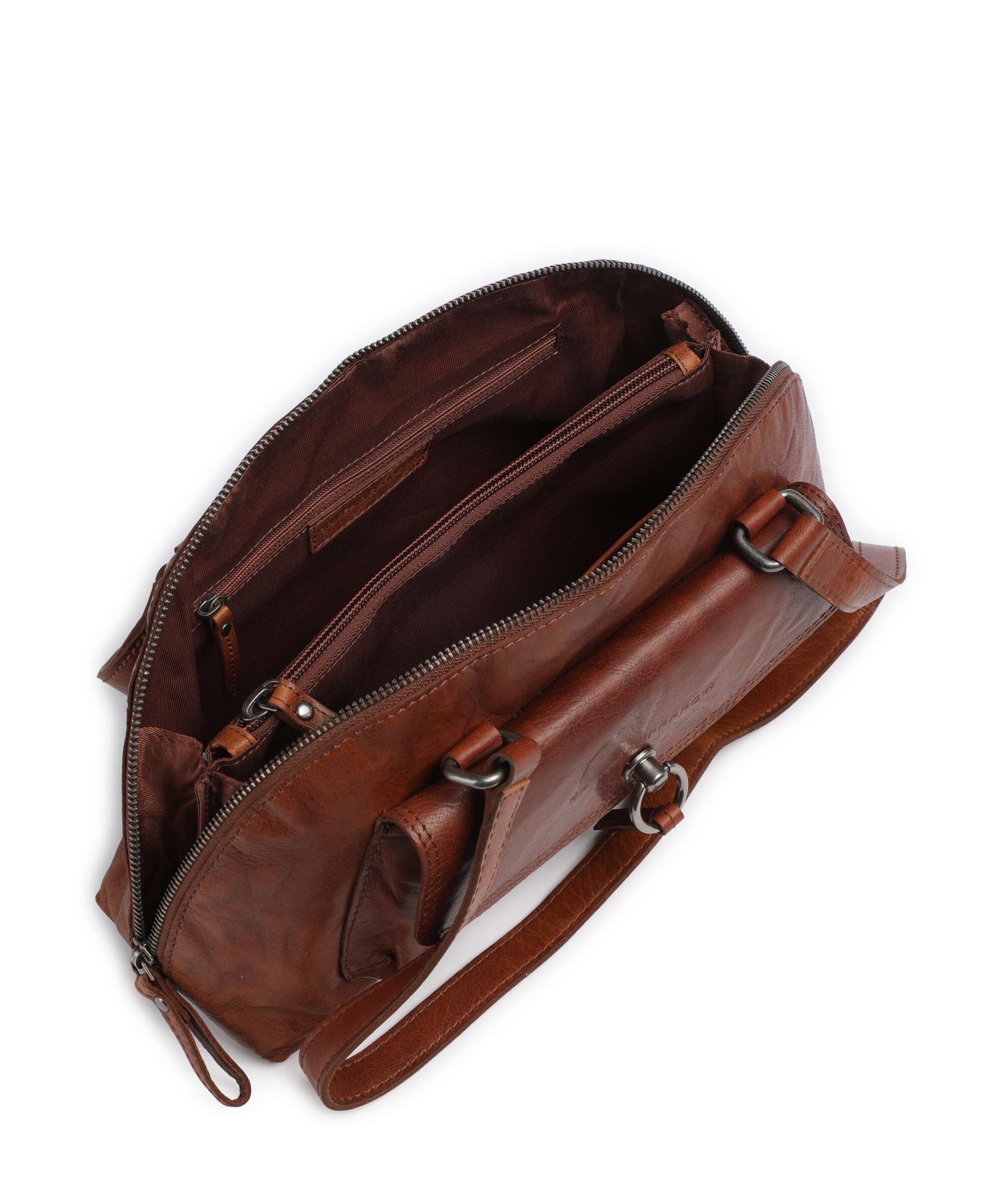 Spikes & Sparrow Bronco Thyrza Shoulder bag brandy - Image 5