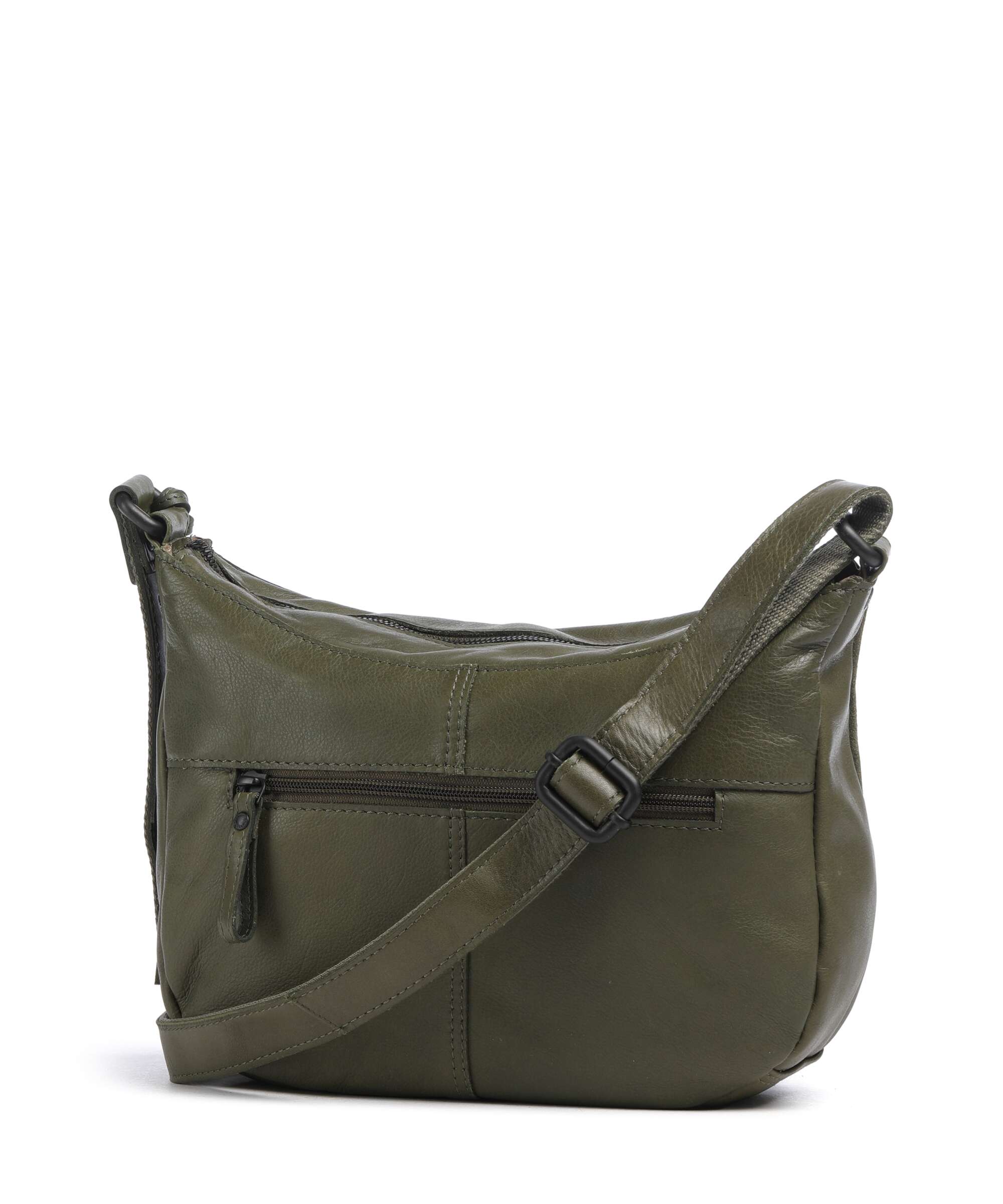 Spikes & Sparrow Suede Mix Lorain Crossbody bag green - Image 2
