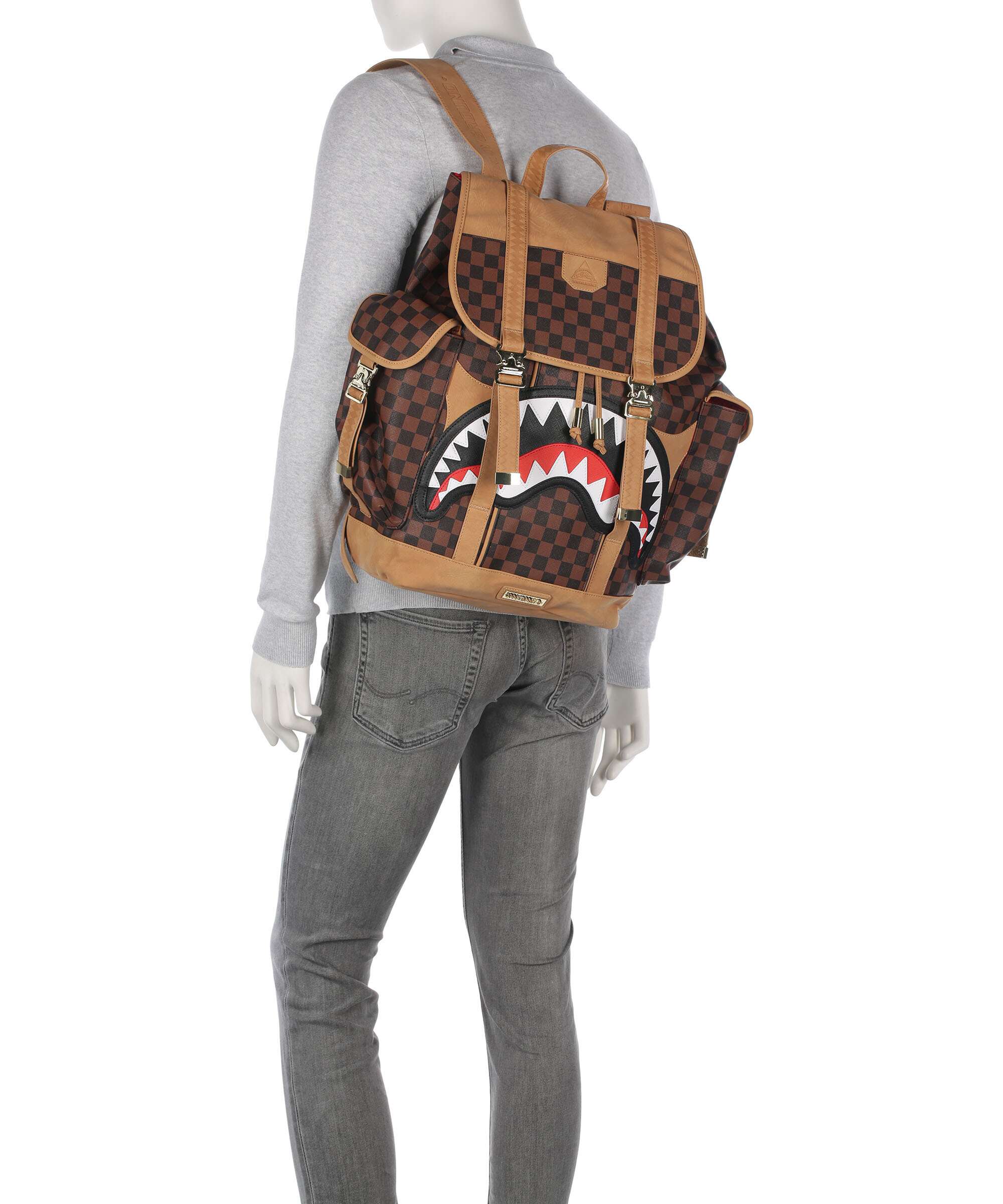 Sprayground Hennyville Monte Carlo Backpack brown - Image 3