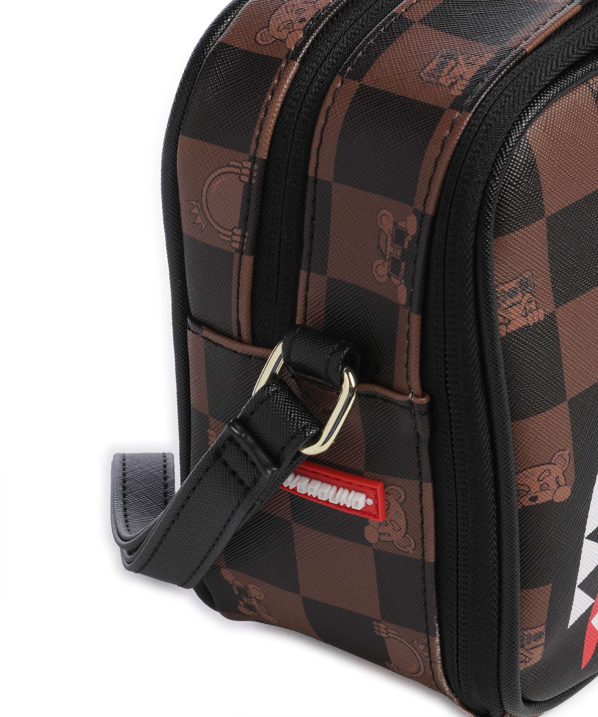 Sprayground Peeking Character Check Toiletry bag multicolour - Image 3
