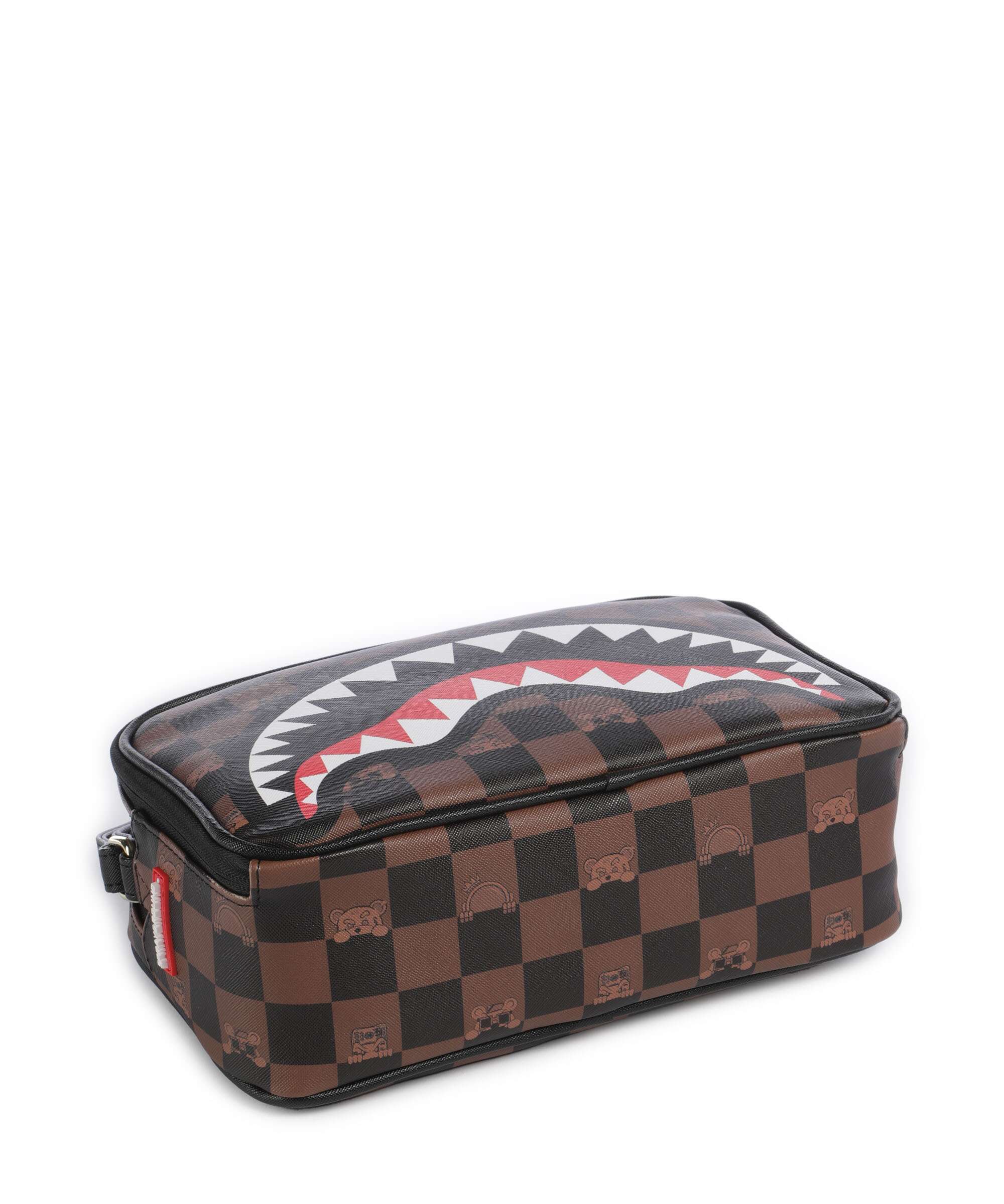 Sprayground Peeking Character Check Toiletry bag multicolour - Image 4