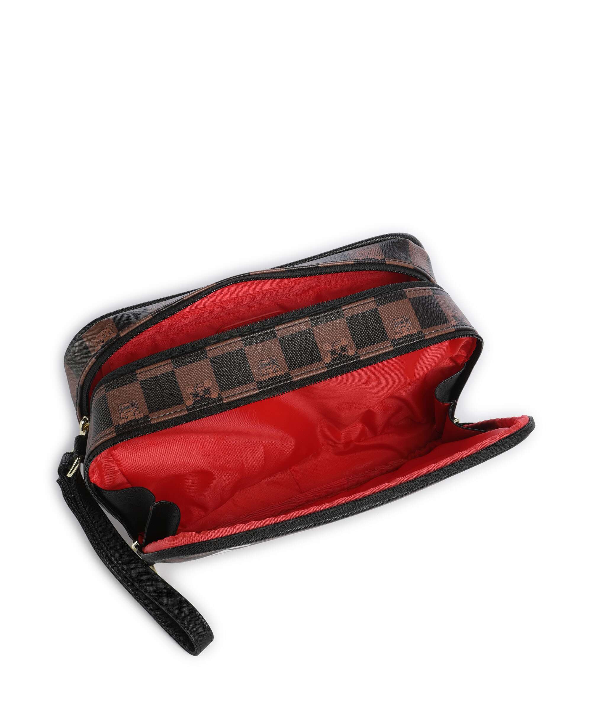 Sprayground Peeking Character Check Toiletry bag multicolour - Image 5