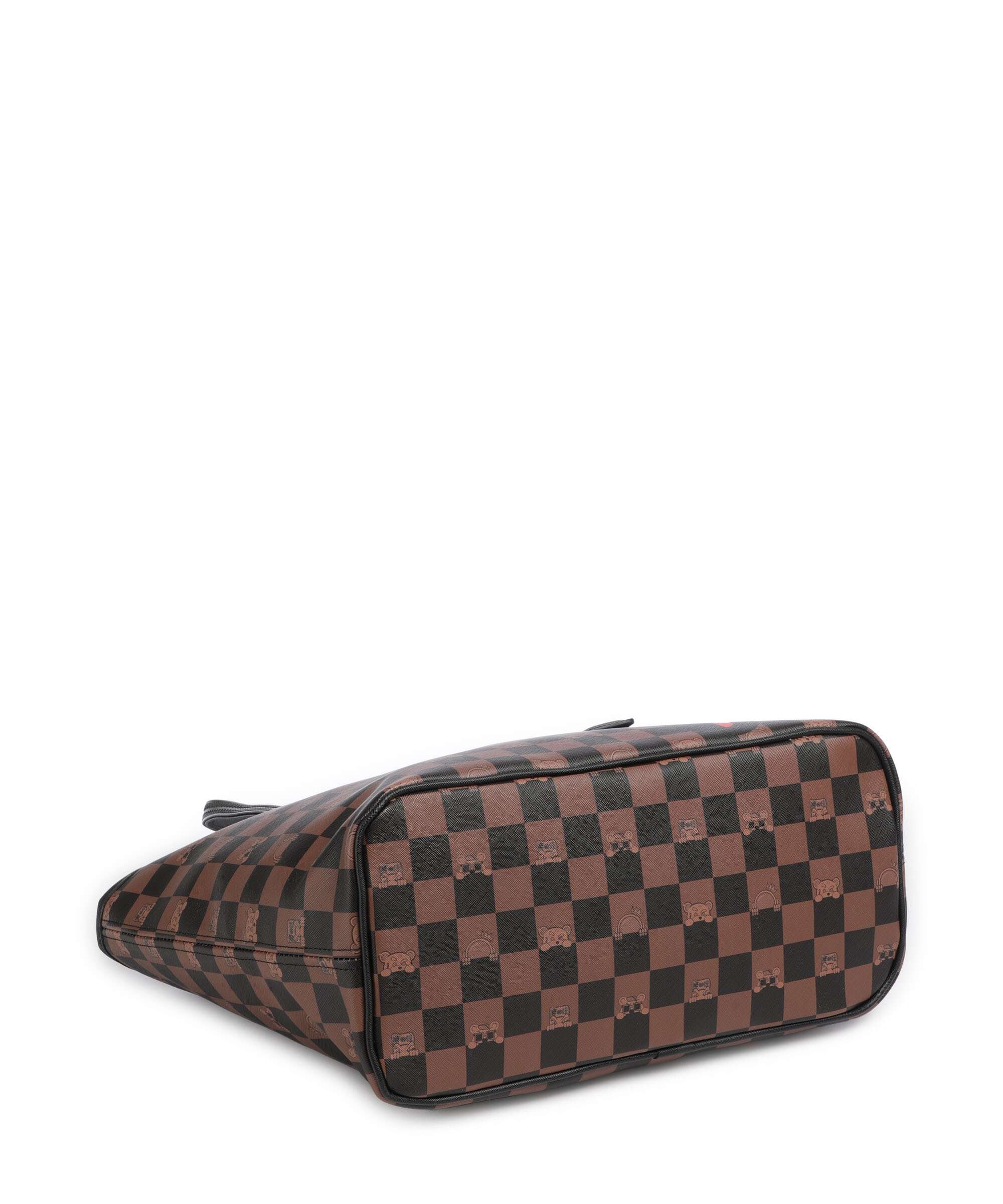 Sprayground Peeking Character Check Tote bag multicolour - Image 5