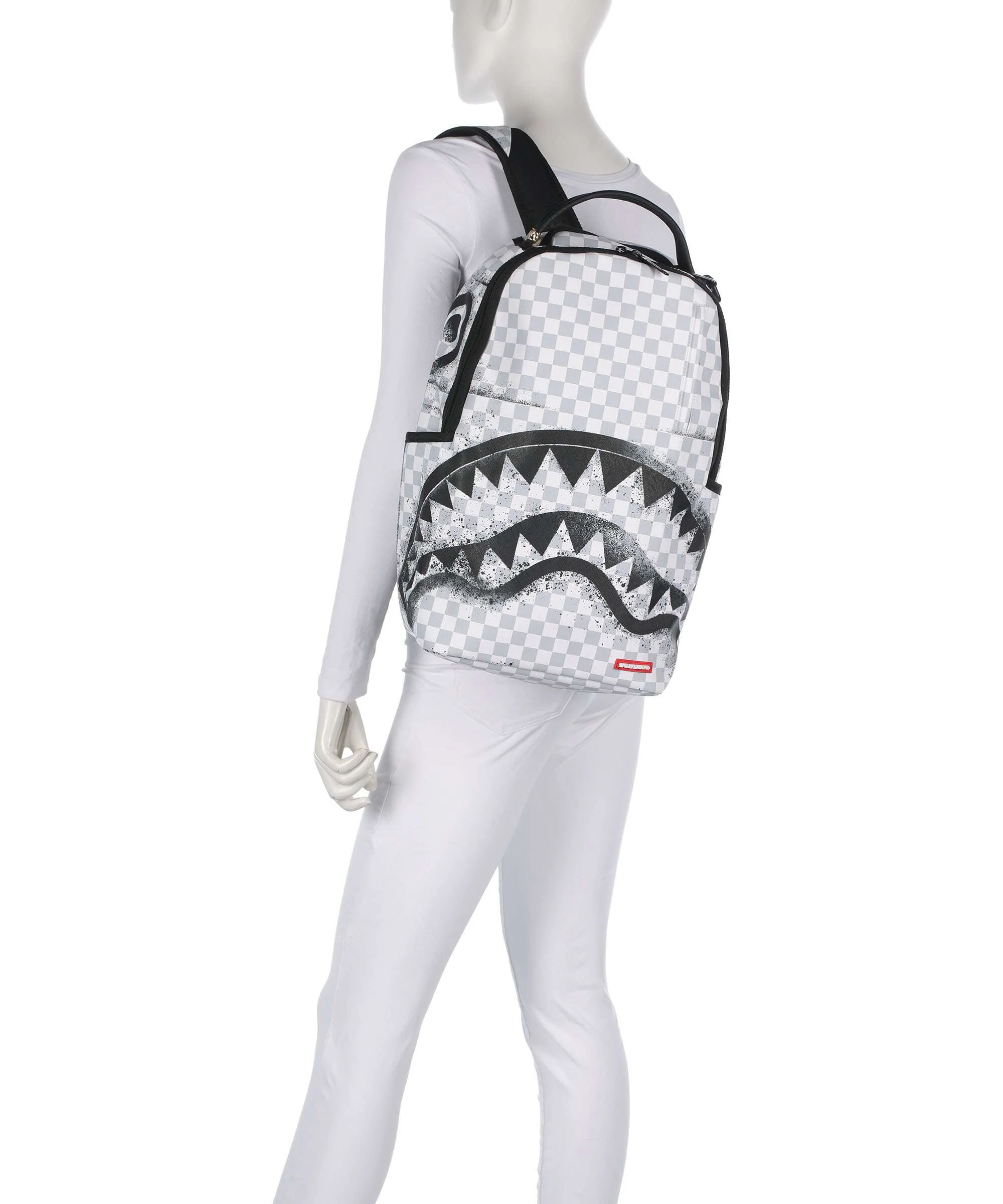Sprayground Red Stencil Shark Backpack multicolour - Image 3