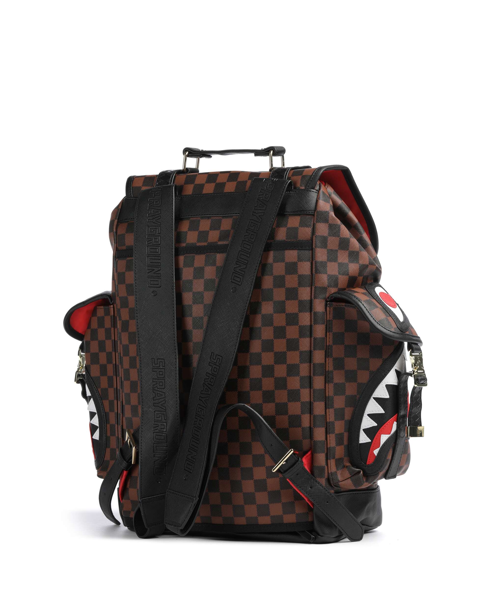 Sprayground Sawtooth Sharks in Paris Monte Carlo Backpack brown - Image 2